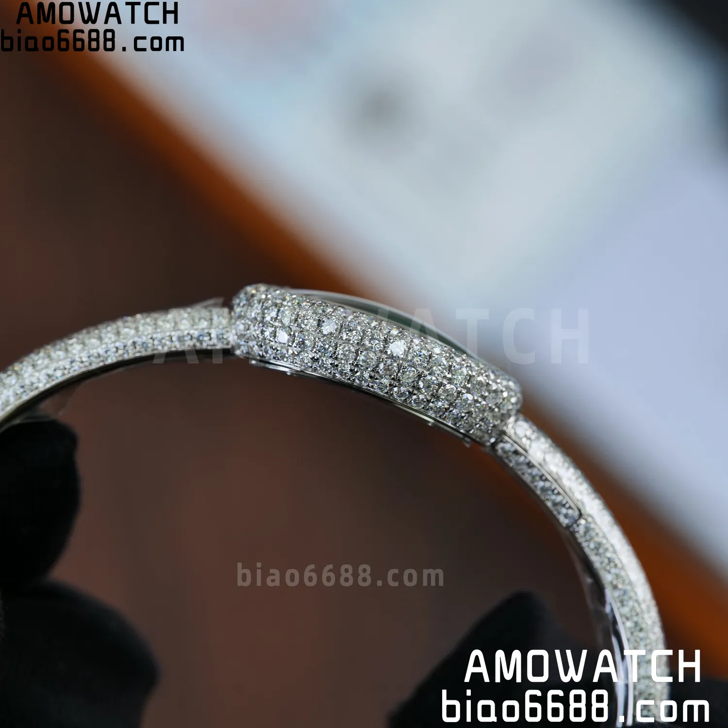 Cartier Baignoire 18.7mm HPI01773 BBAF 1:1 Best Edition White Dial on Moissanite bracelet Bracelet Ronda Quartz 67 892c6885a59b0ed AMO Watch