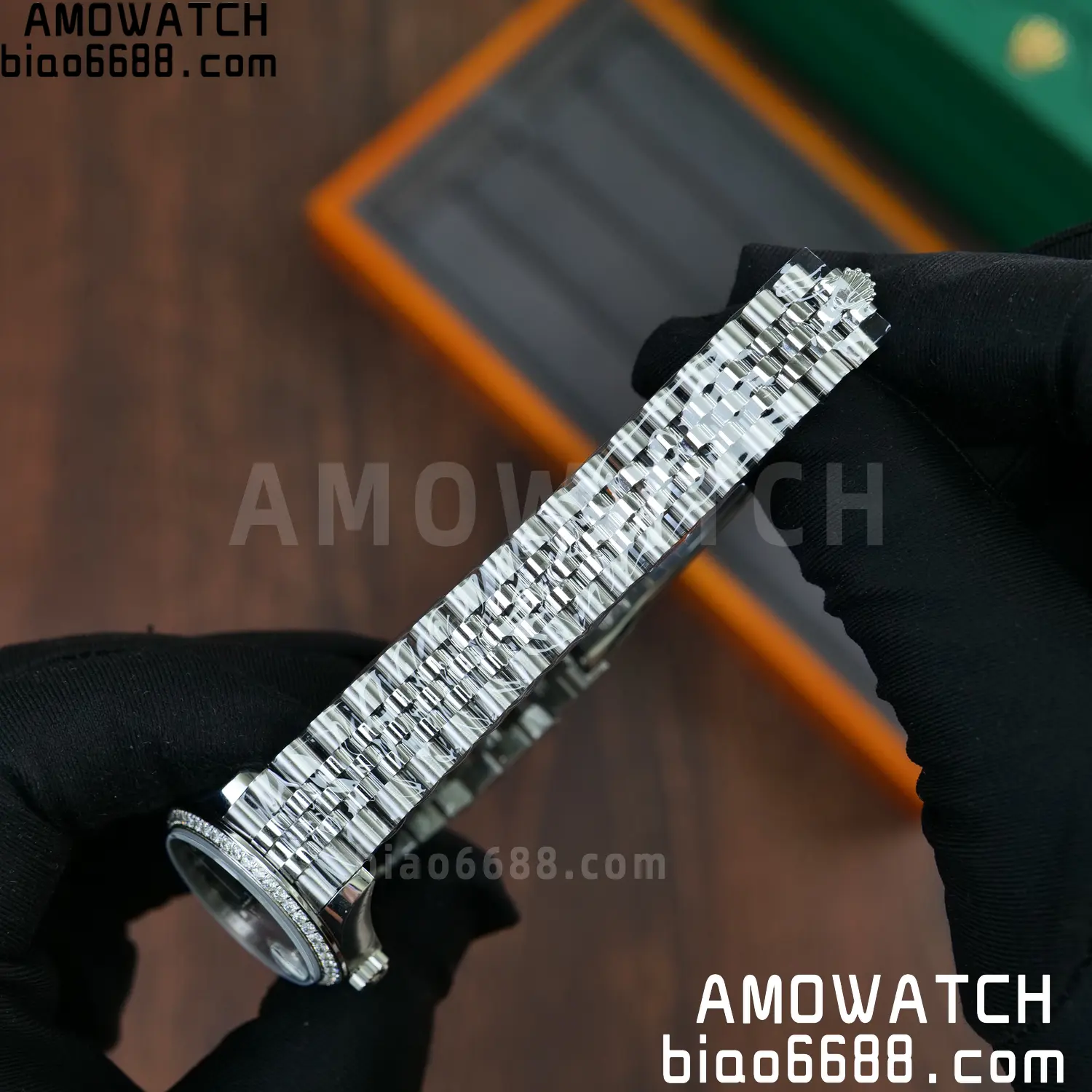 Rolex DateJust 31 278384 ARF 1:1 Best Edition 904L Steel Blue Diamond Dial Diamond bezel on SS Jubilee Bracelet 58 897b6d735f1401e 阿默表行AmoWatch