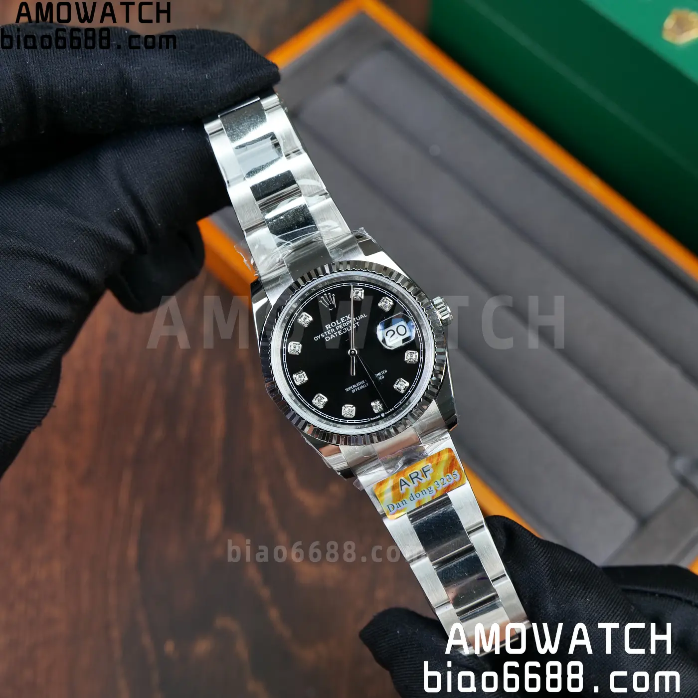 Rolex DateJust m126234 36mm ARF 1:1 Best Edition Gray Dial on Oyster Bracelet DD3235 59 8a7da56daf0b7e4 阿默表行AmoWatch