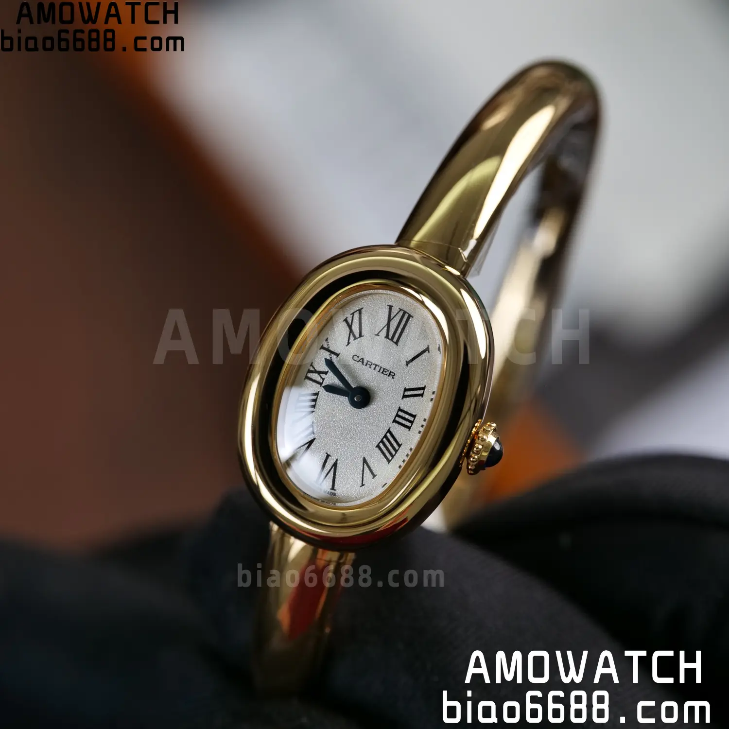Cartier Baignoire 18.7mm YG WGBA0035 BBAF 1:1 Best Edition White Dial on YG Bracelet Ronda Quartz 85 9965b80ab807557 AMO Watch