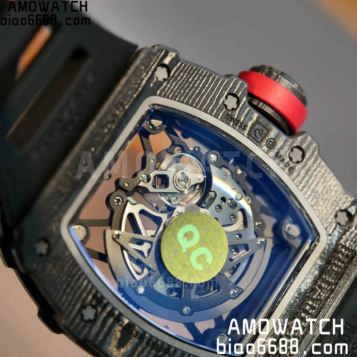 RICHARD MILLE RM35-02 RM3502 NTPT APSF 1:1 Best Edition Black Rubber Strap RMAL1 Super Clone (Free Sprung) V2 97 a955c320431c9ef 阿默表行AmoWatch