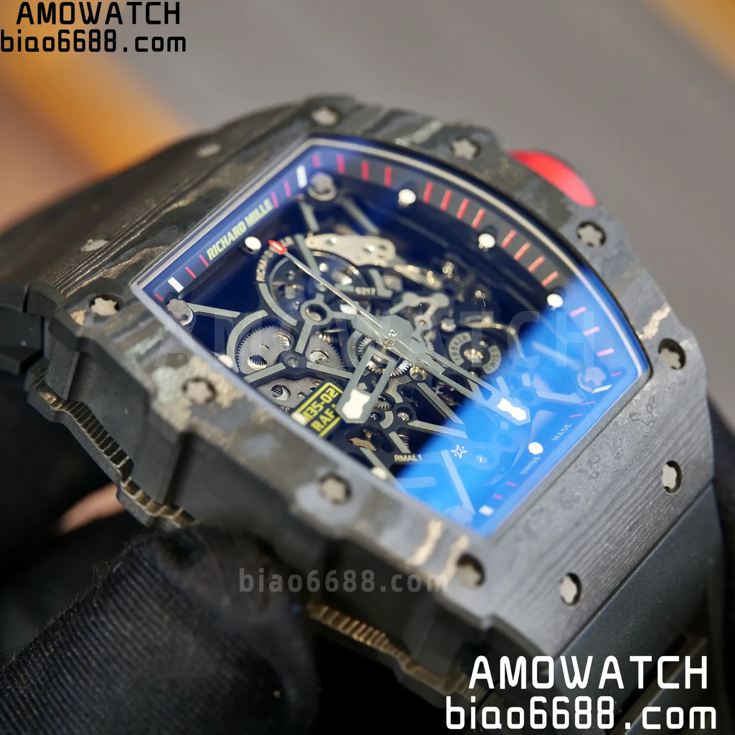 RICHARD MILLE RM35-02 RM3502 NTPT APSF 1:1 Best Edition Black Rubber Strap RMAL1 Super Clone (Free Sprung) V2 93 b98b32fcbaffff2 阿默表行AmoWatch