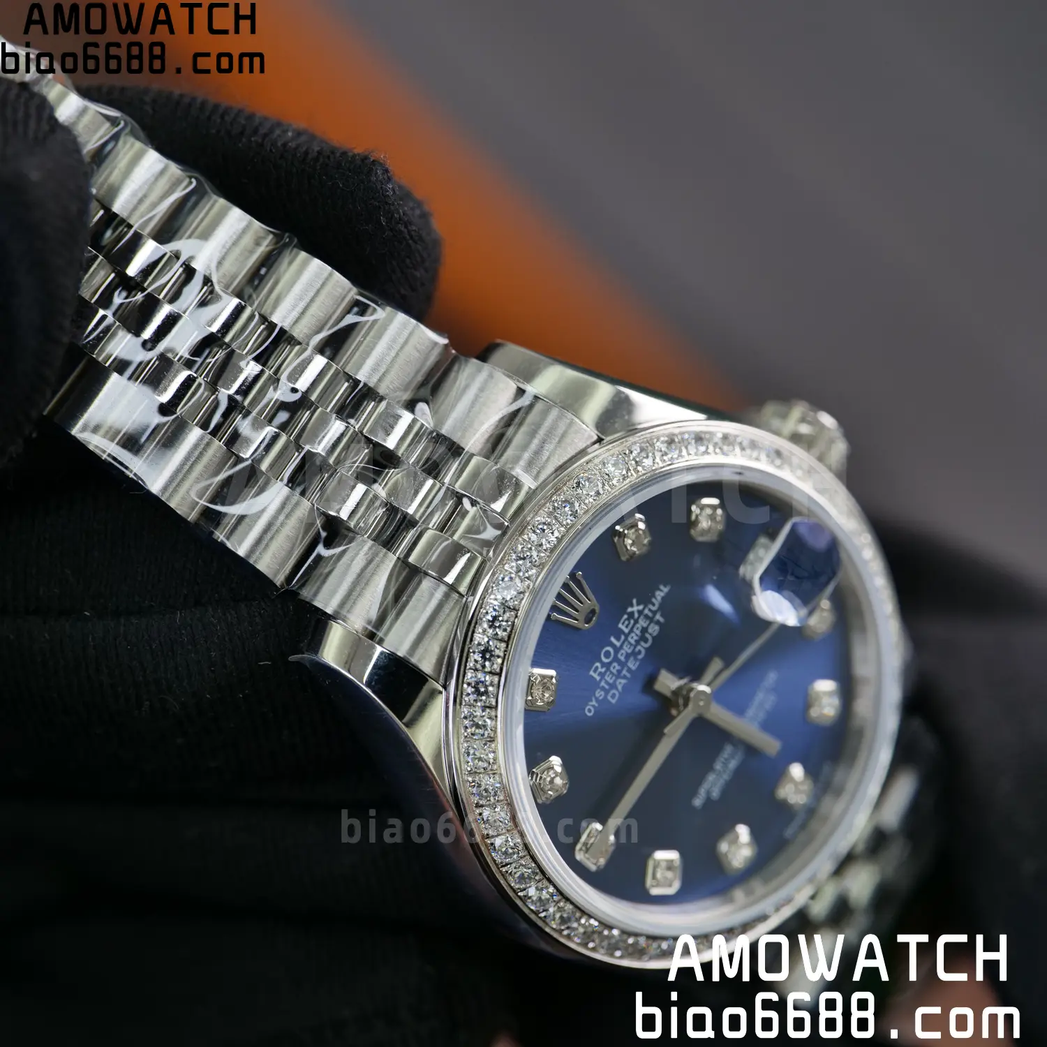 Rolex DateJust 31 278384 ARF 1:1 Best Edition 904L Steel Blue Diamond Dial Diamond bezel on SS Jubilee Bracelet 64 c0dccebccb59372 阿默表行AmoWatch
