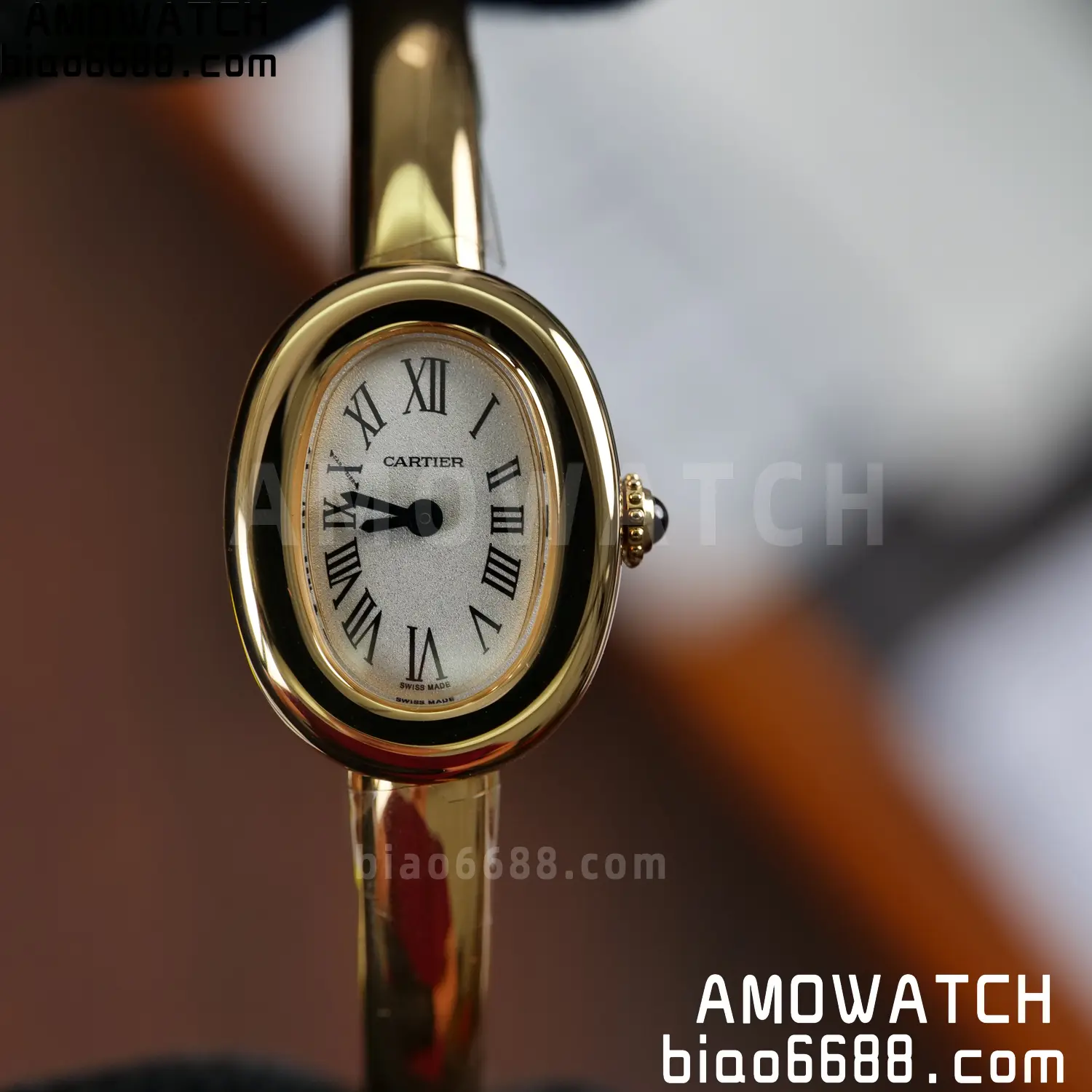 Cartier Baignoire 18.7mm YG WGBA0035 BBAF 1:1 Best Edition White Dial on YG Bracelet Ronda Quartz 73 c0f14004b32912c AMO Watch
