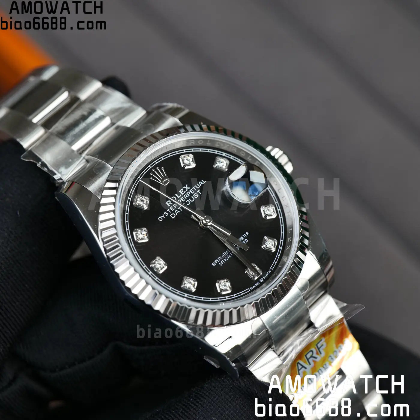 Rolex DateJust m126234 36mm ARF 1:1 Best Edition Gray Dial on Oyster Bracelet DD3235 70 ddb239b0f5fc155 阿默表行AmoWatch
