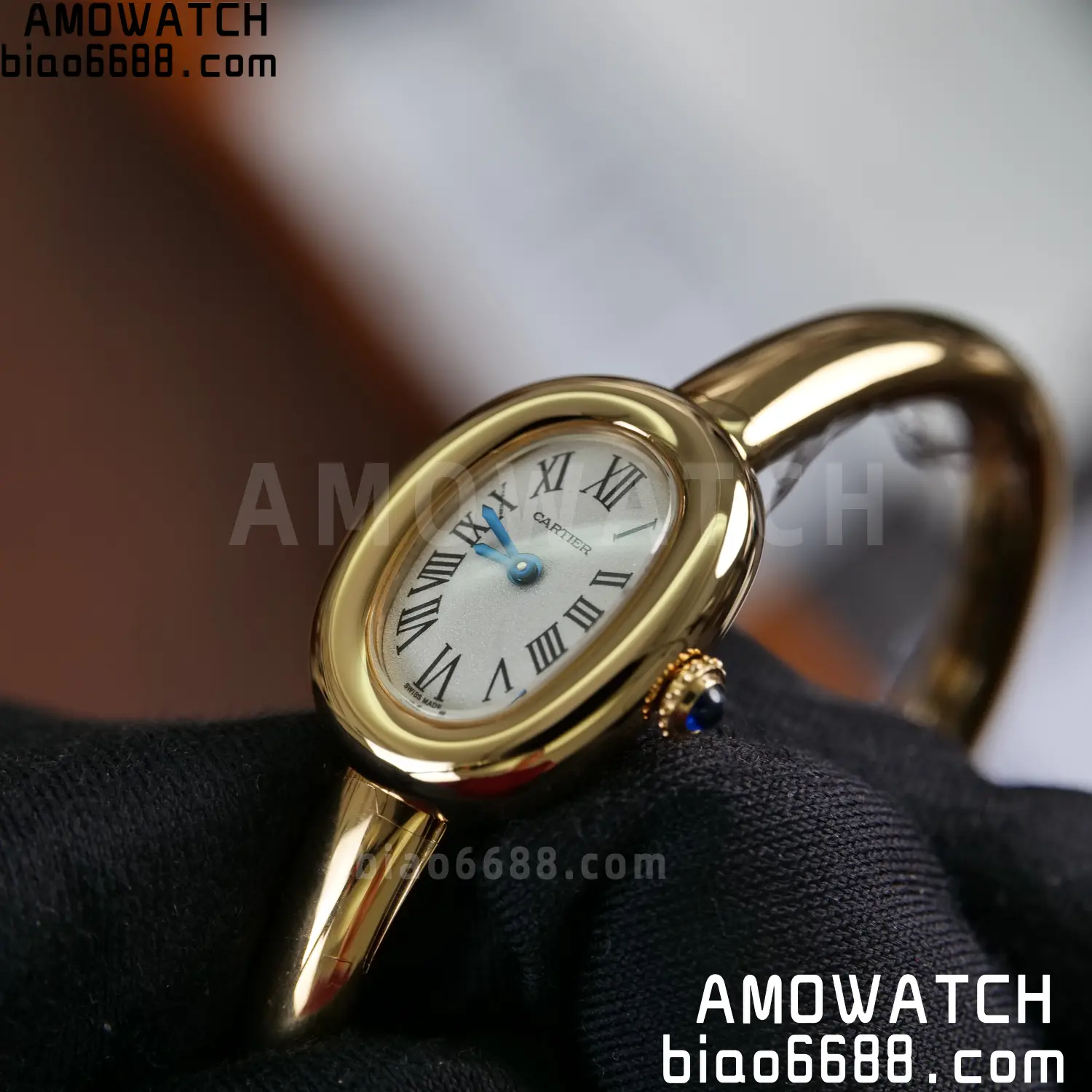 Cartier Baignoire 18.7mm YG WGBA0035 BBAF 1:1 Best Edition White Dial on YG Bracelet Ronda Quartz 79 ebeaa8786eaabc8 AMO Watch