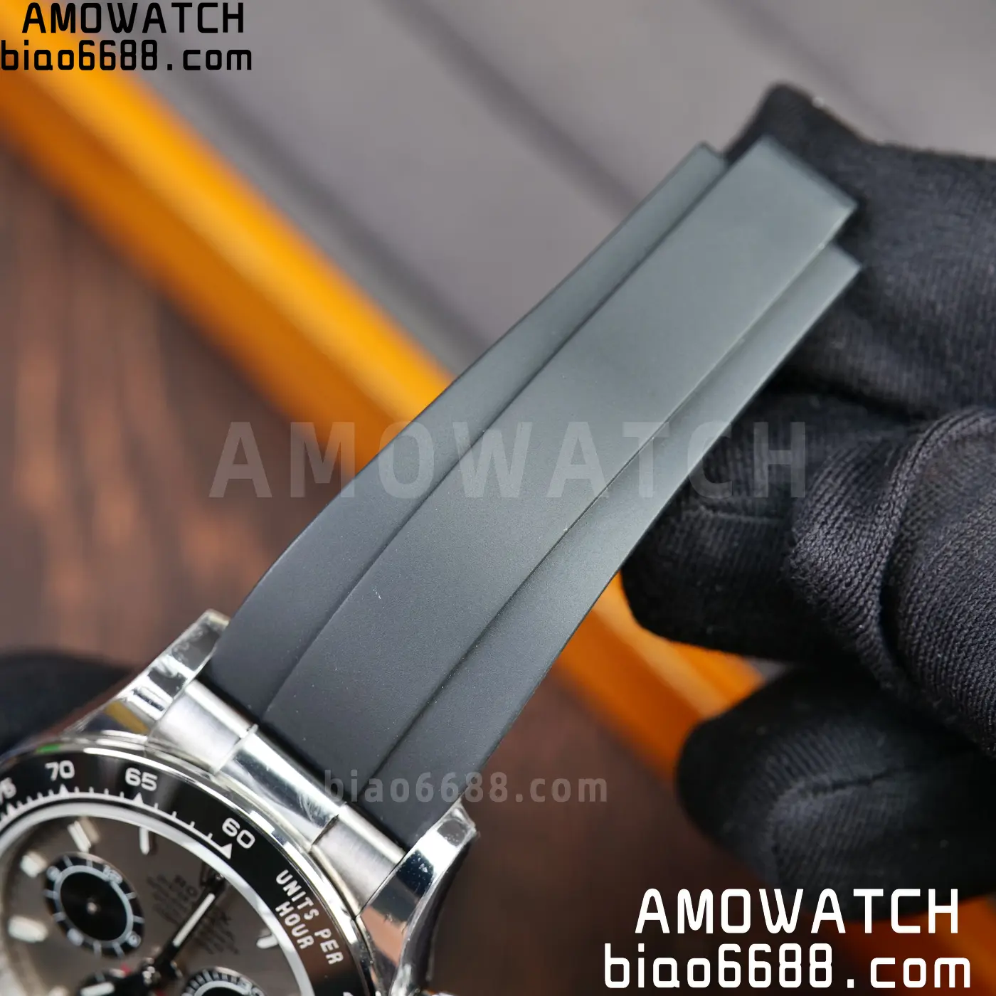 Rolex Daytona 126519 SS ARF 1:1 Best Edition Silver/Black Stick Dial on Oysterflex Strap DD4131 V2 (Weighted) 160g 59 513c3b294c2827a 阿默表行AmoWatch