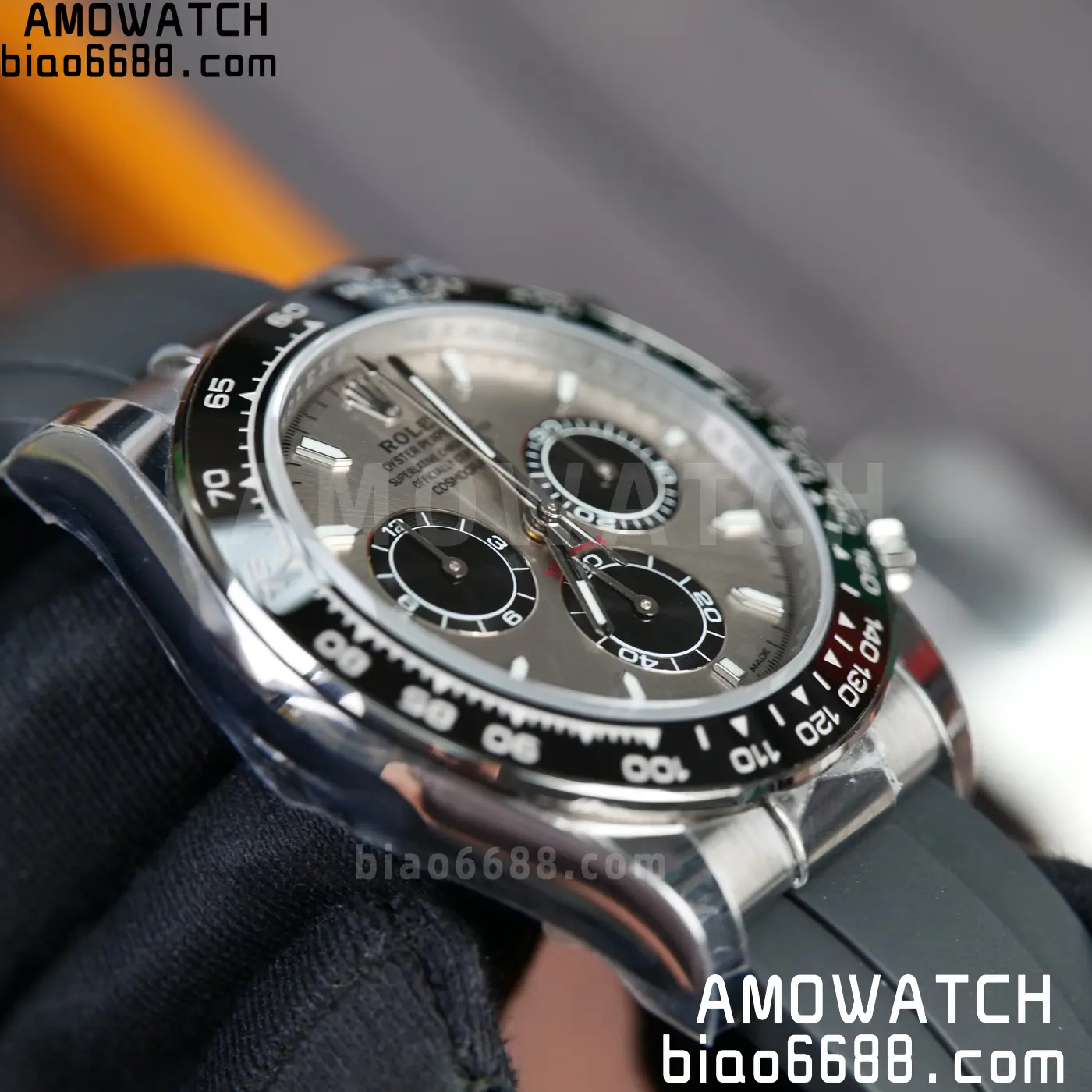 Rolex Daytona 126519 SS ARF 1:1 Best Edition Silver/Black Stick Dial on Oysterflex Strap DD4131 V2 (Weighted) 160g 69 6ec2fad9751a6f9 阿默表行AmoWatch