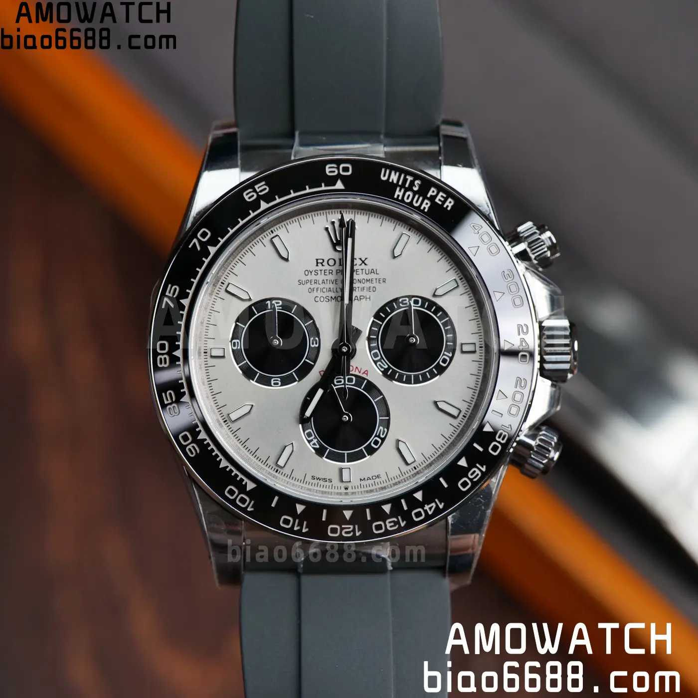Rolex Daytona 126519 SS ARF 1:1 Best Edition Silver/Black Stick Dial on Oysterflex Strap DD4131 V2 (Weighted) 160g 61 8395b62824b7d6f 阿默表行AmoWatch