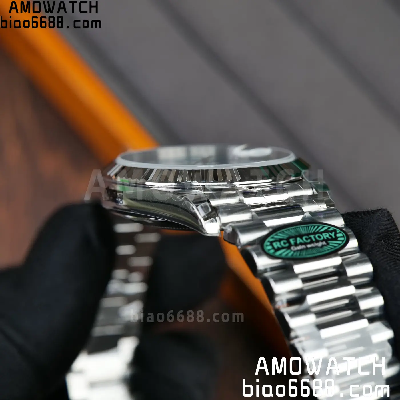 Rolex Day Date 40 SS 228236 RCF 1:1 Best Edition Ice Blue Roman Dial on President Bracelet VR3255 (211g) 60 85b6b5d89b877eb AMO Watch