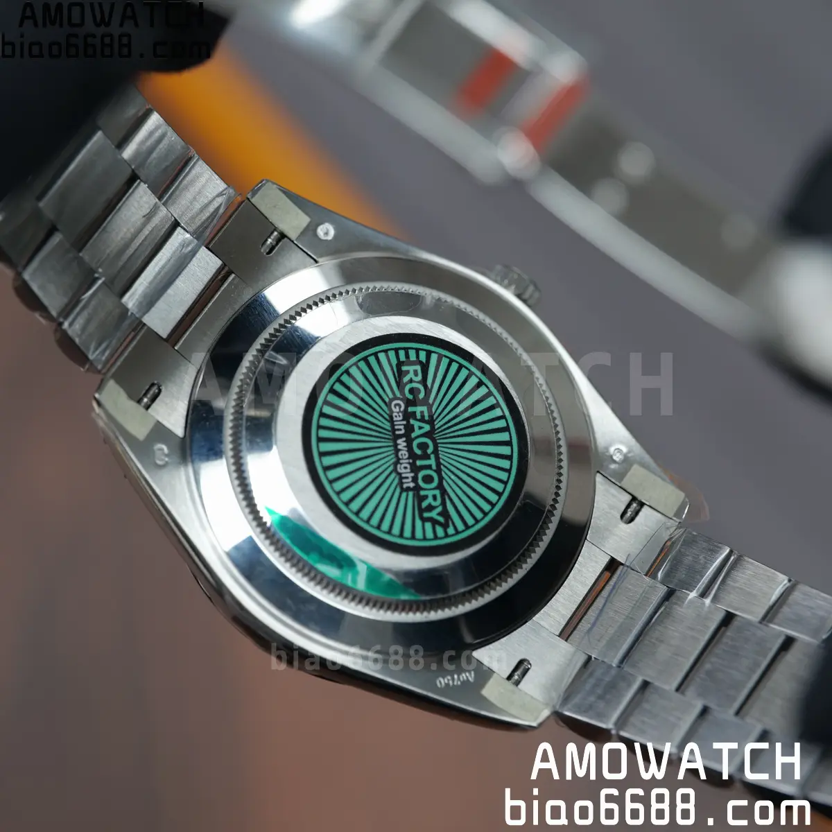 Rolex Day Date 40 SS 228236 RCF 1:1 Best Edition White Roman Dial on President Bracelet VR3255 (211g) 84 af90566133d3c4a AMO Watch
