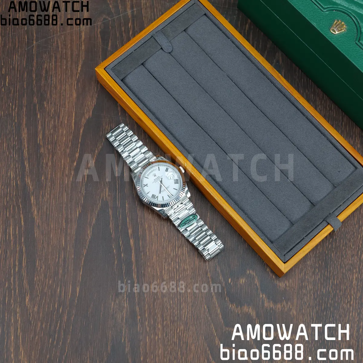 Rolex Day Date 40 SS 228236 RCF 1:1 Best Edition White Roman Dial on President Bracelet VR3255 (211g) 65 f60a1e482c8e98c AMO Watch