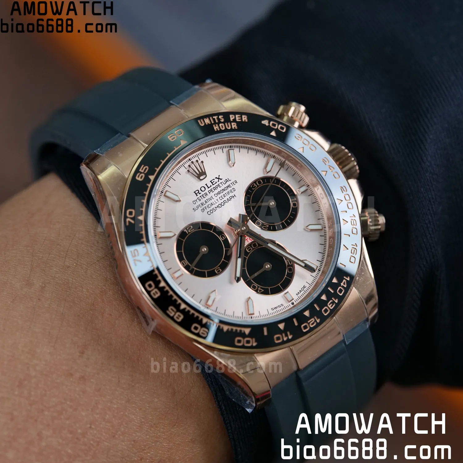 Rolex Daytona 126515 RG UFO 1:1 Best Edition RG Dial on Oysterflex Strap UF4131 (Free Sprung) 82 029e7aa13937edd 阿默表行AmoWatch