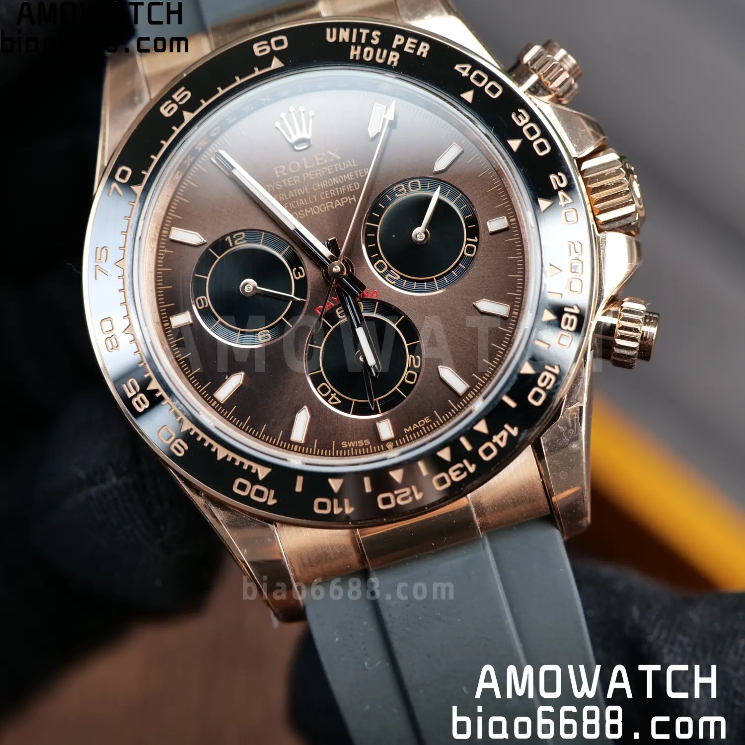 Rolex Daytona 126515 RG UFO 1:1 Best Edition RG Dial on Oysterflex Strap UF4131 (Free Sprung) 88 041bbfbda6a573b AMO Watch