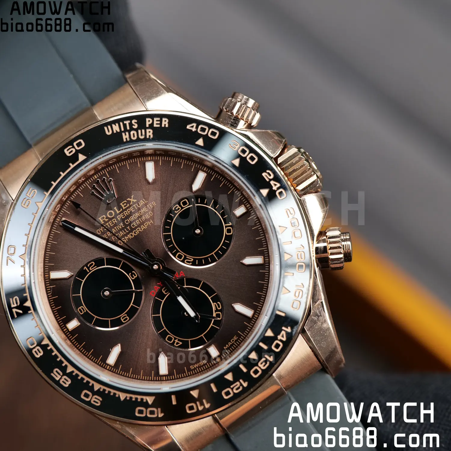 Rolex Daytona 126515 RG UFO 1:1 Best Edition RG Dial on Oysterflex Strap UF4131 (Free Sprung) 87 04483ea32f861fa AMO Watch