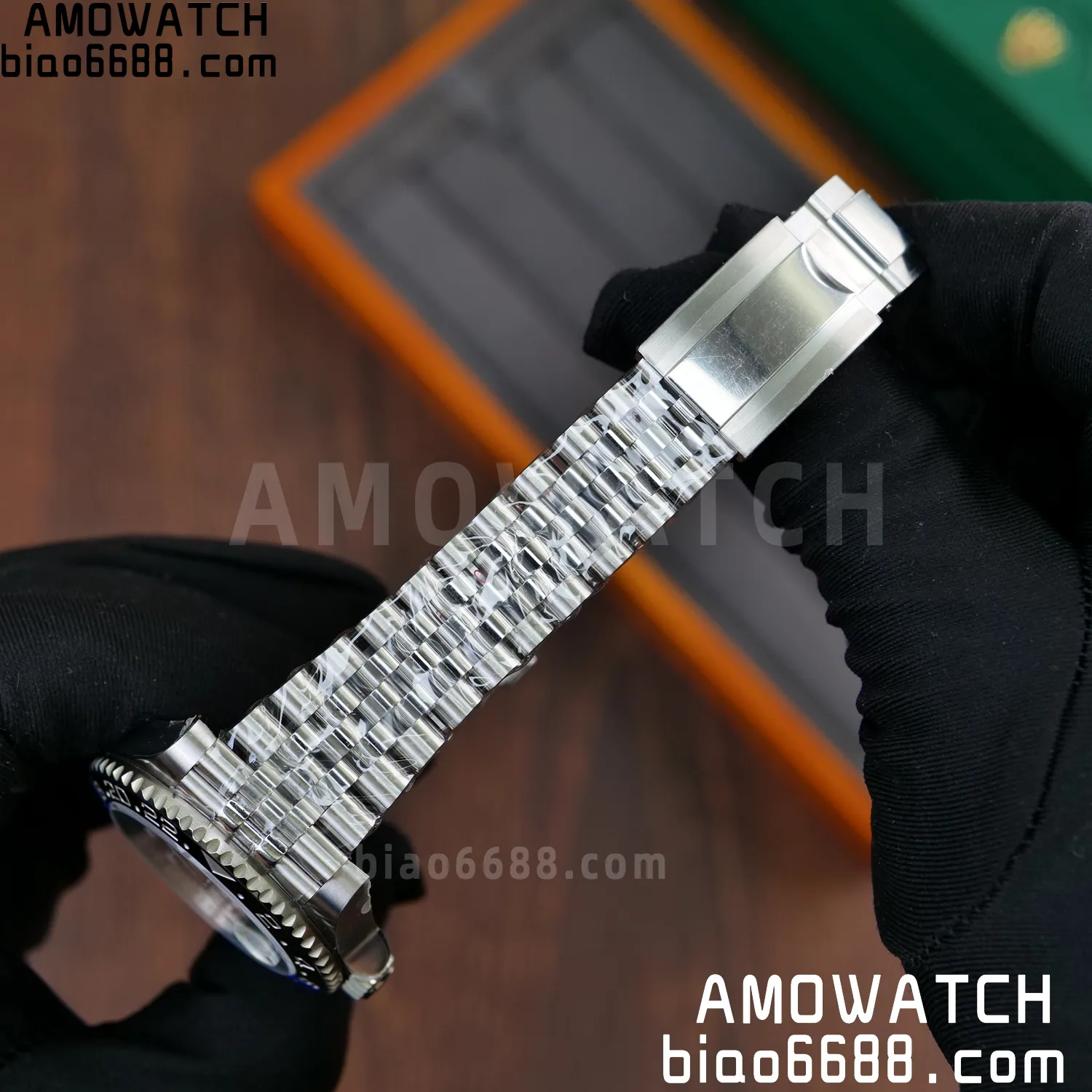 Rolex GMT-Master II 126710 BLRO Blue/Black Ceramic ARF Factory 1:1 Best Edition on Jubilee Bracelet DD3285 V2 63 0fa1b6617fa67a7 AMO Watch