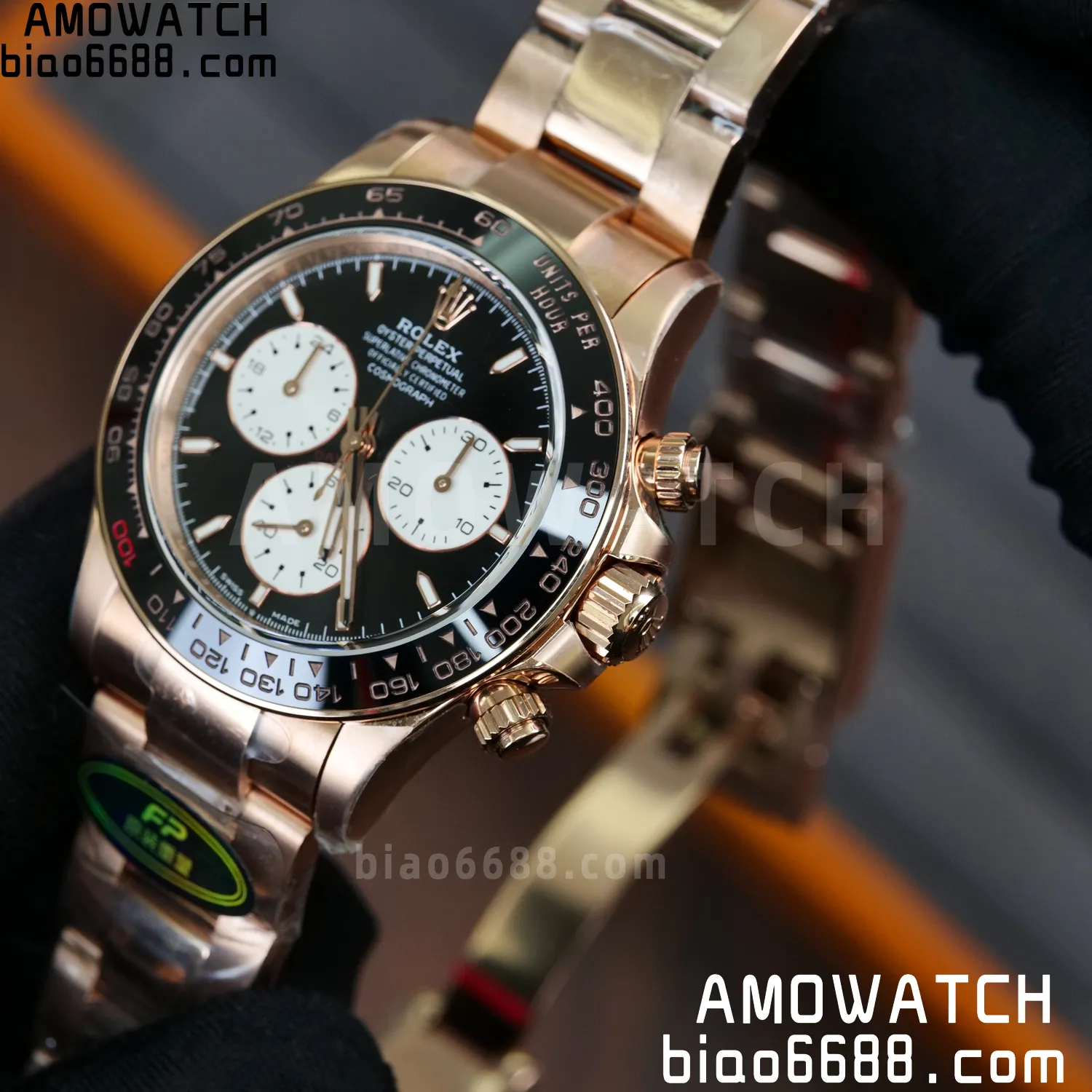 Rolex Daytona Le Mans CBDF 1:1 Best Edition on RG Brcelet 4132 210g 78 16399230e62d609 阿默表行AmoWatch