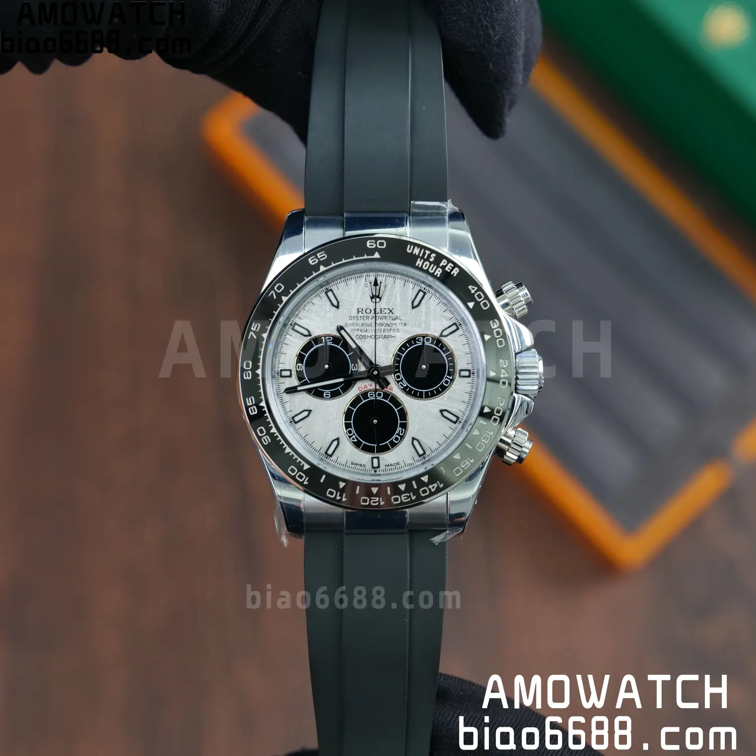 Rolex Daytona 126519 SS UFO 1:1 Best Edition Meteorite Dial on Oysterflex Strap UF4131 (Free Sprung) 67 16fcde038698fd5 阿默表行AmoWatch