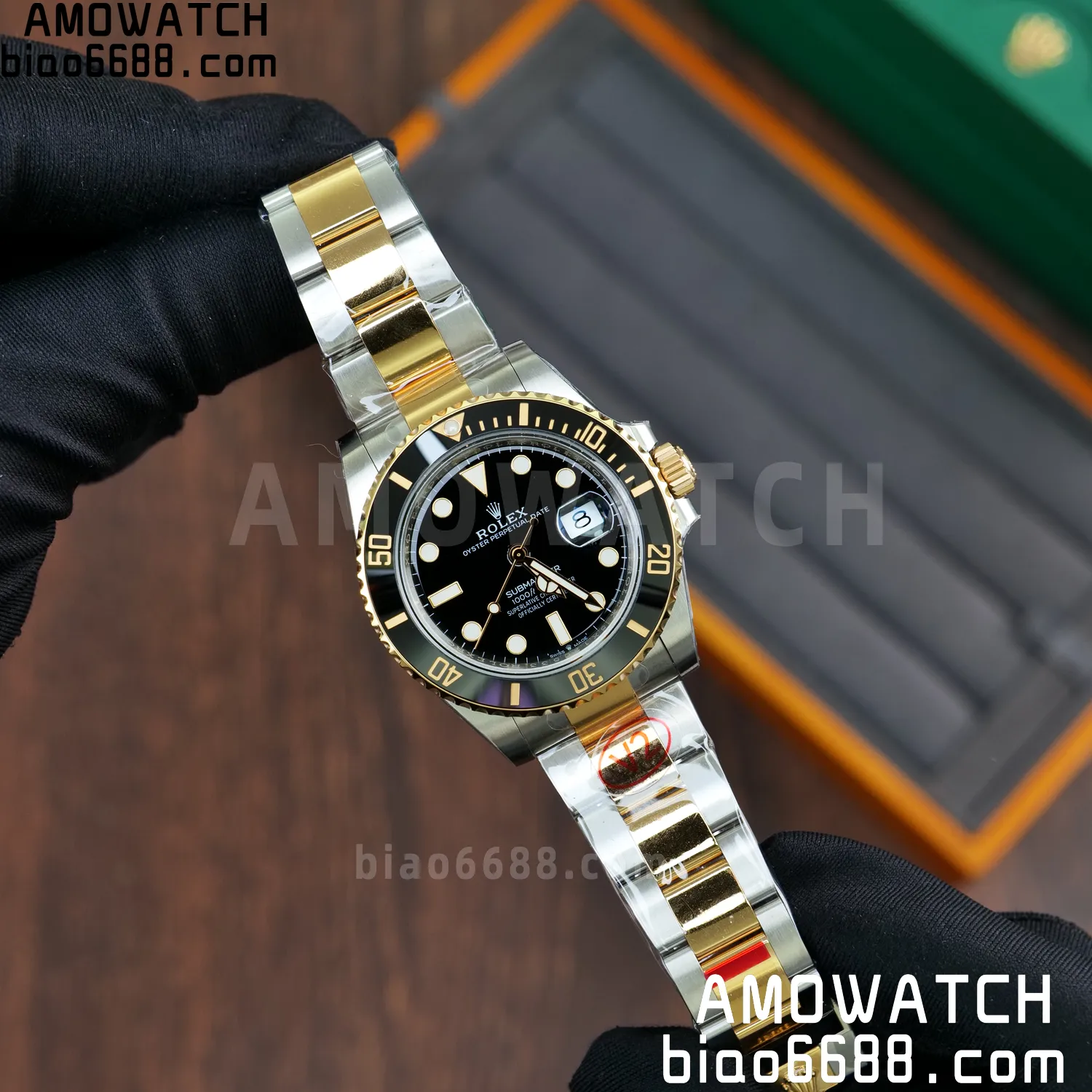 Rolex Submariner 126613 LN SS/YG Black Ceramic 904L Steel VSF 1:1 Best Edition V2 176g 63 19a55eef1c1d697 AMO Watch