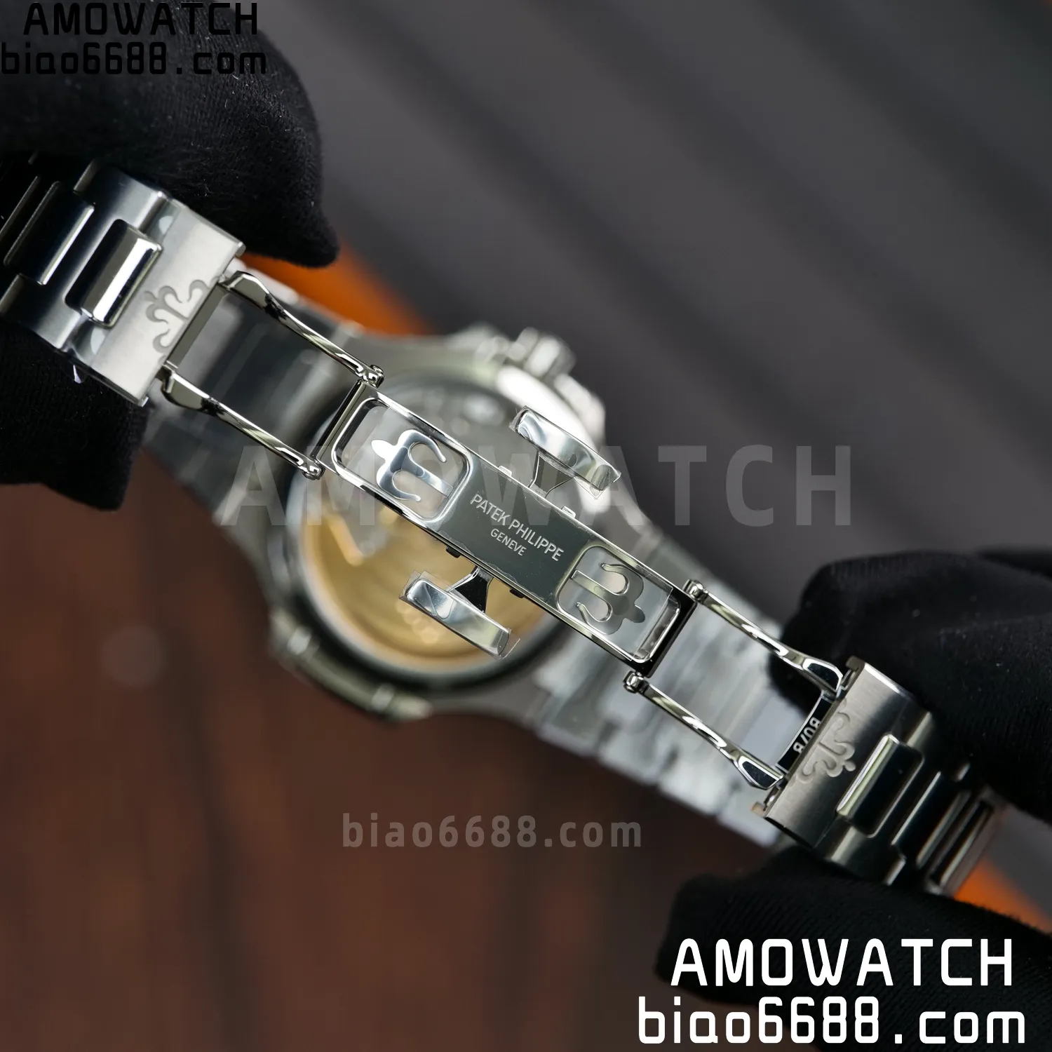 PP Nautilus 7118 Ladies DDF 1:1 Best Edition Blue Dial on SS Bracelet A324 Super Clone 83 2908318aba70e47 AMO Watch