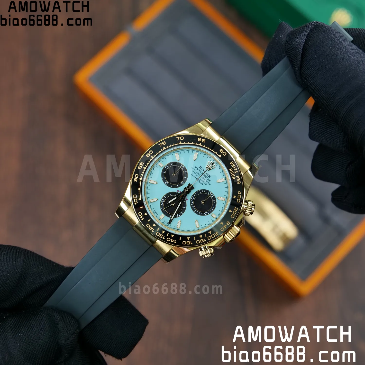 Rolex Daytona 126518 YG ARF 1:1 Best Edition Tiffany Stick Dial on Oysterflex Strap DD4131 V2 (Weighted) 160g 63 2ba7afaf3e206e7 阿默表行AmoWatch