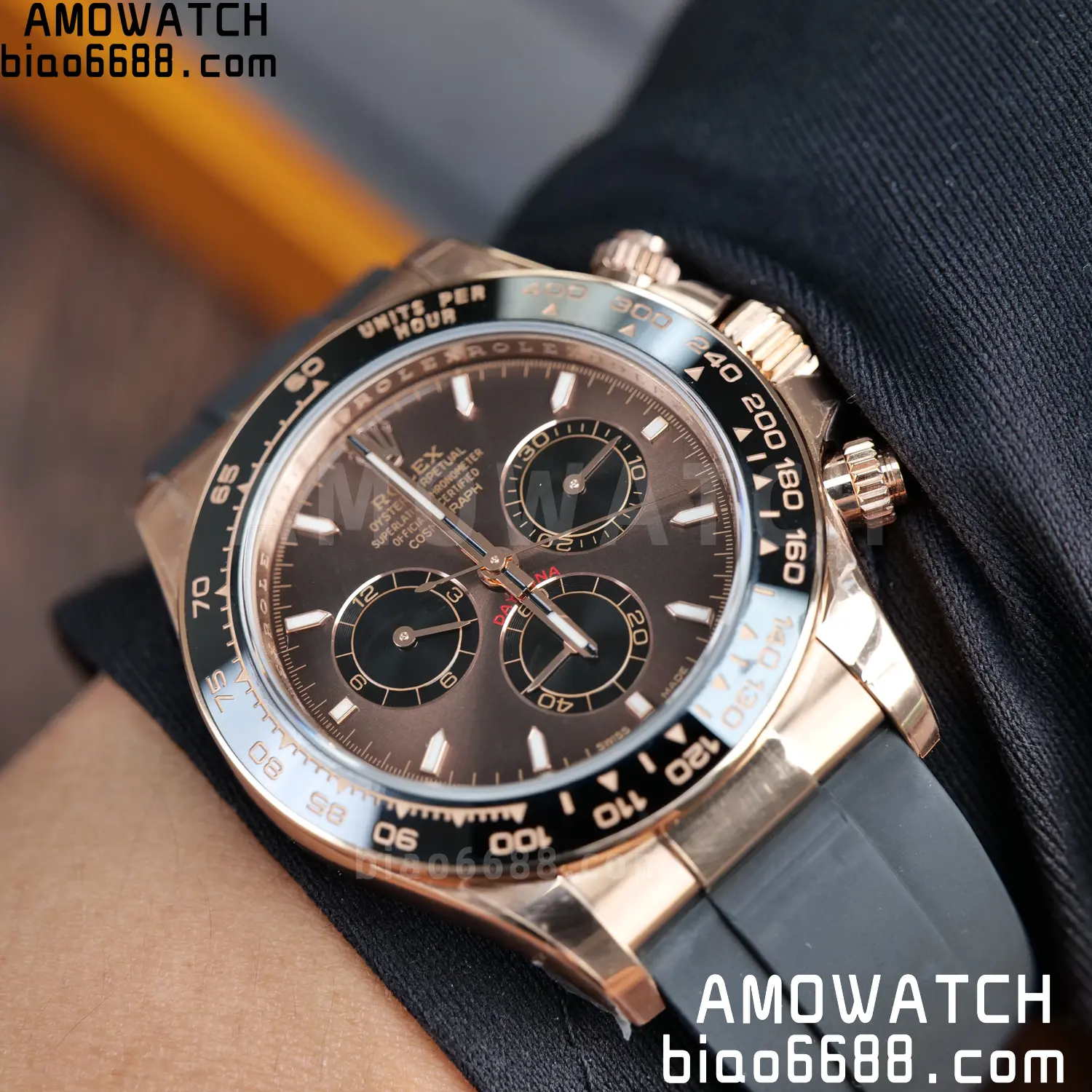 Rolex Daytona 126515 RG UFO 1:1 Best Edition RG Dial on Oysterflex Strap UF4131 (Free Sprung) 101 2cc28742fc47e67 AMO Watch