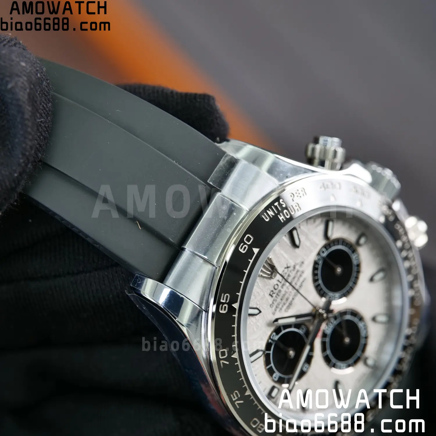 Rolex Daytona 126519 SS UFO 1:1 Best Edition Meteorite Dial on Oysterflex Strap UF4131 (Free Sprung) 75 30d6885f52e8967 阿默表行AmoWatch
