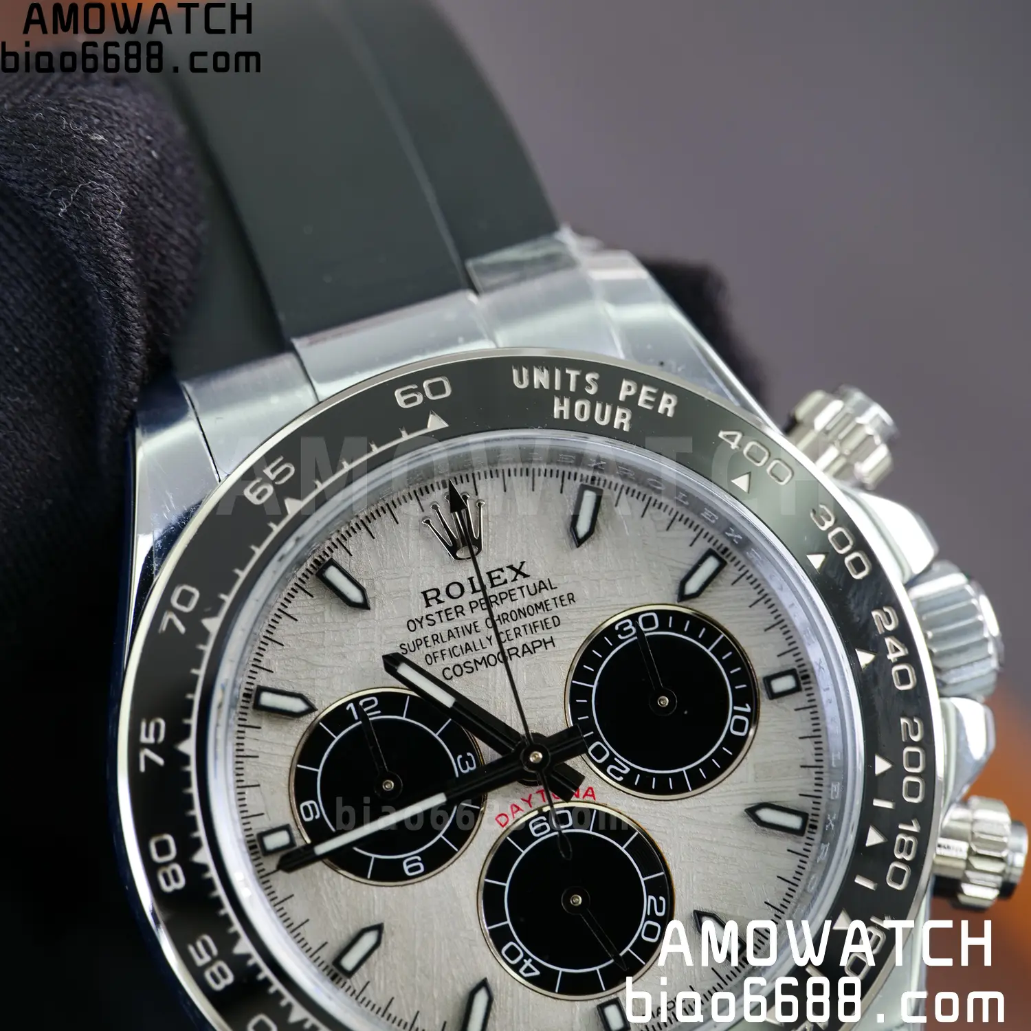 Rolex Daytona 126519 SS UFO 1:1 Best Edition Meteorite Dial on Oysterflex Strap UF4131 (Free Sprung) 79 3ab45ea1a5a8baa 阿默表行AmoWatch