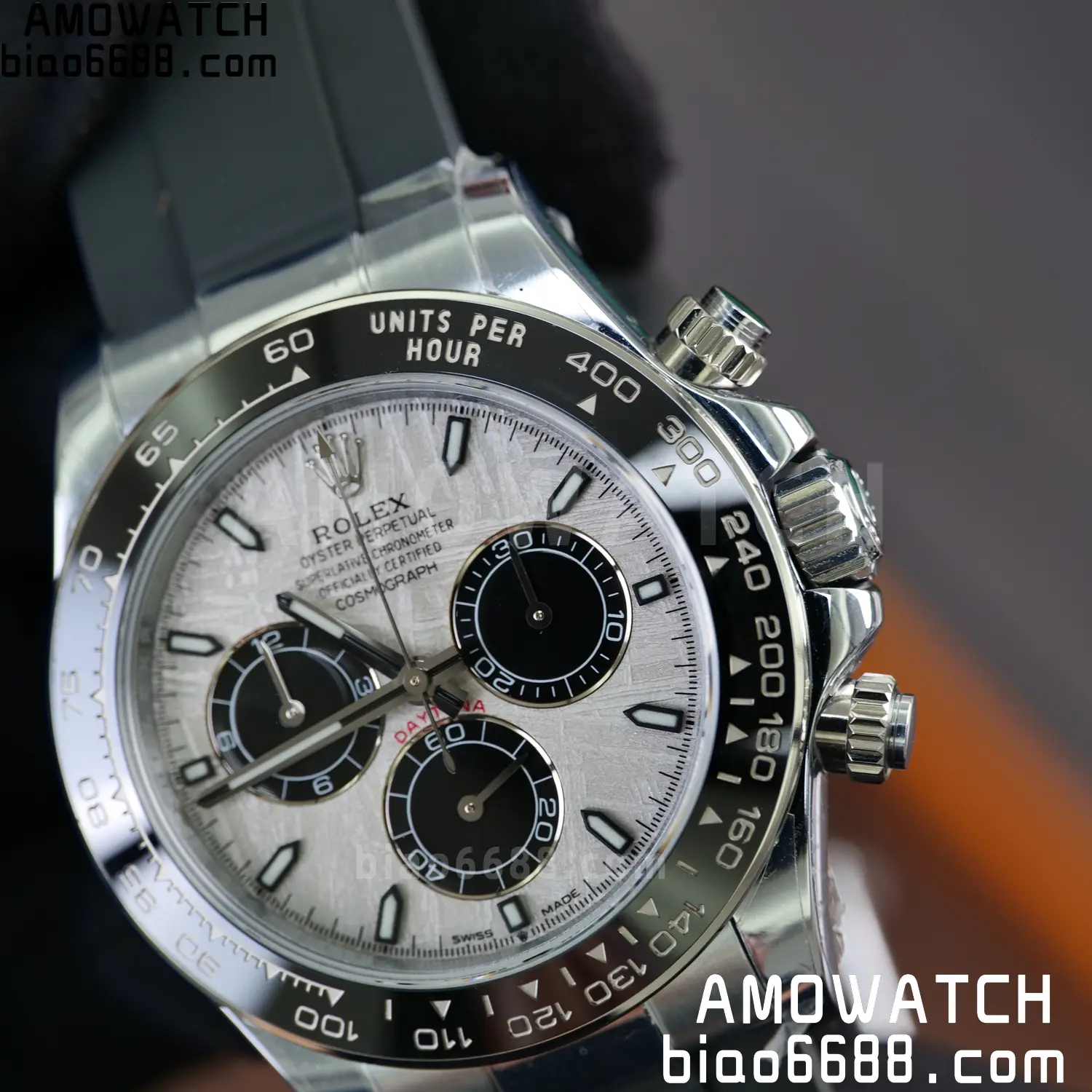 Rolex Daytona 126519 SS UFO 1:1 Best Edition Meteorite Dial on Oysterflex Strap UF4131 (Free Sprung) 76 423ddb815b28da1 阿默表行AmoWatch