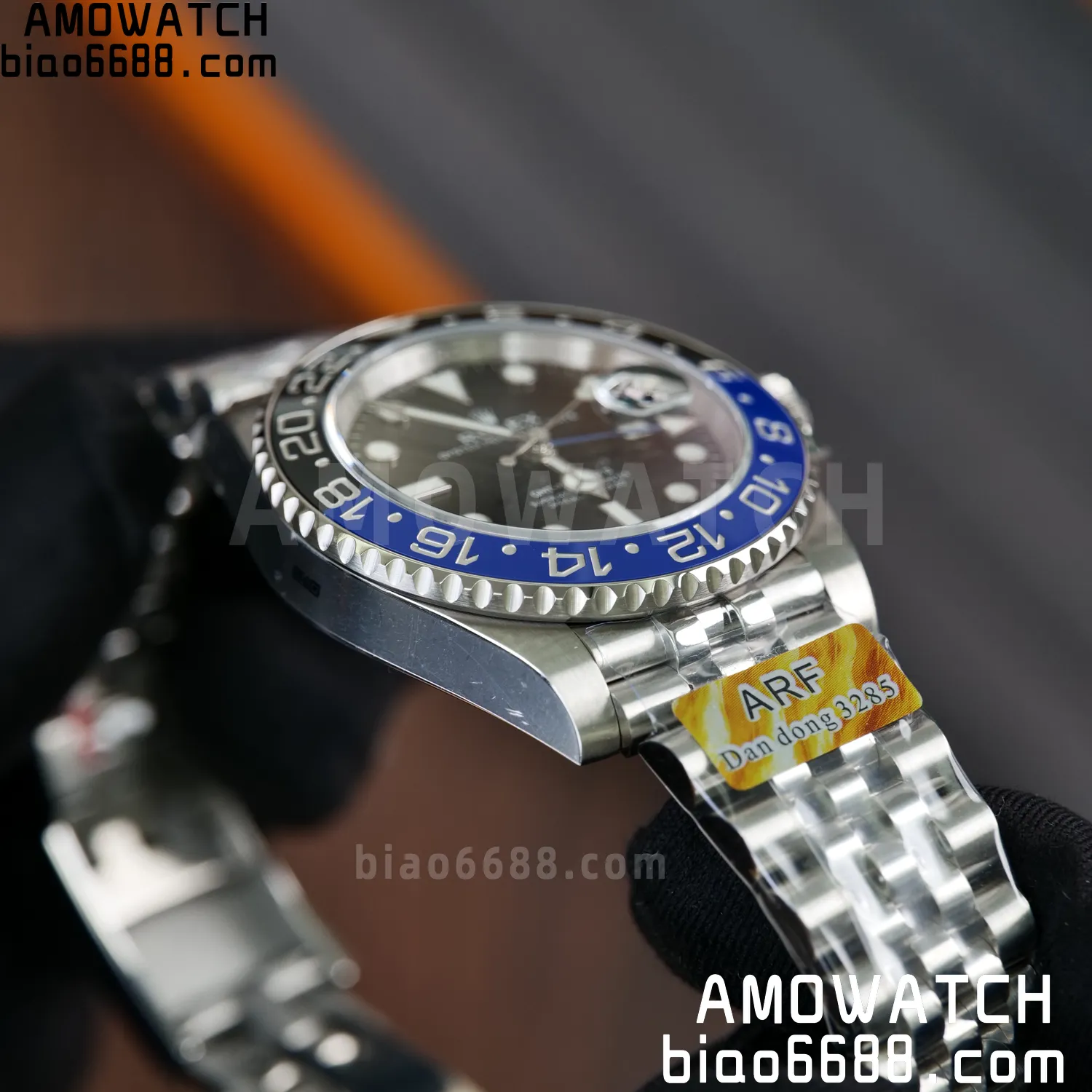 Rolex GMT-Master II 126710 BLRO Blue/Black Ceramic ARF Factory 1:1 Best Edition on Jubilee Bracelet DD3285 V2 68 43affdbe2e05290 AMO Watch