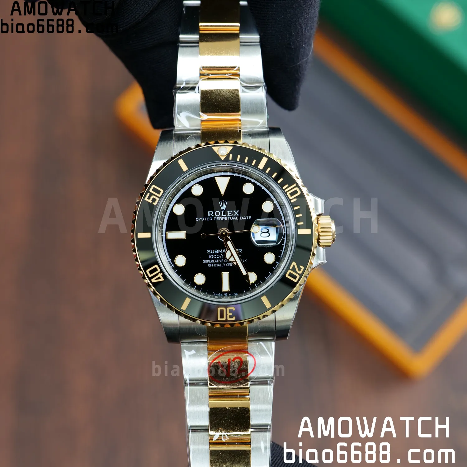 Rolex Submariner 126613 LN SS/YG Black Ceramic 904L Steel VSF 1:1 Best Edition V2 176g 68 496e6107b0365ef AMO Watch