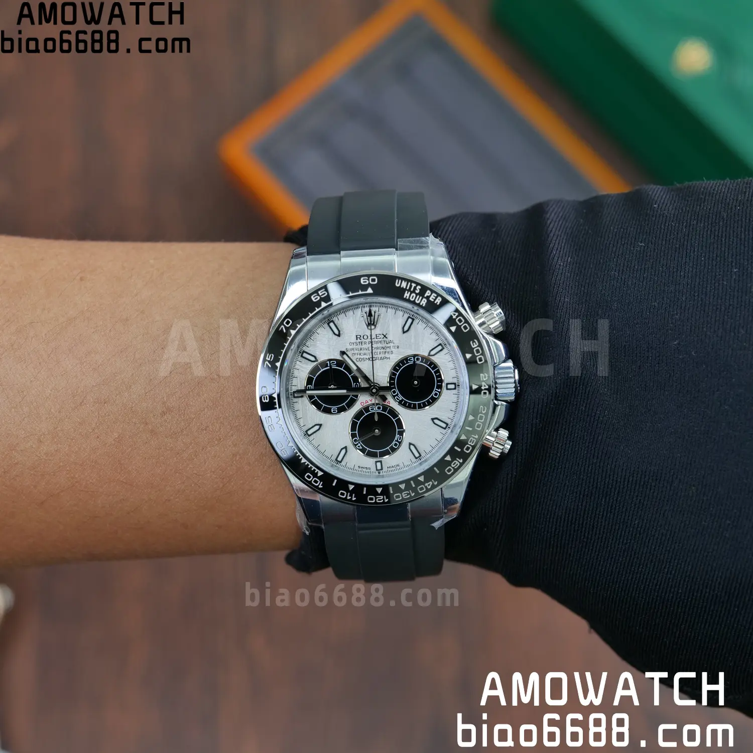 Rolex Daytona 126519 SS UFO 1:1 Best Edition Meteorite Dial on Oysterflex Strap UF4131 (Free Sprung) 87 4ec9c683fc56273 阿默表行AmoWatch