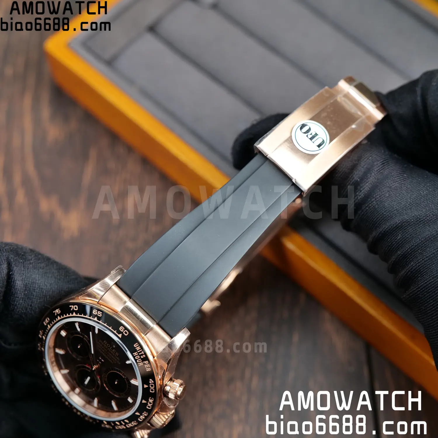 Rolex Daytona 126515 RG UFO 1:1 Best Edition RG Dial on Oysterflex Strap UF4131 (Free Sprung) 73 5a4694594c03142 AMO Watch