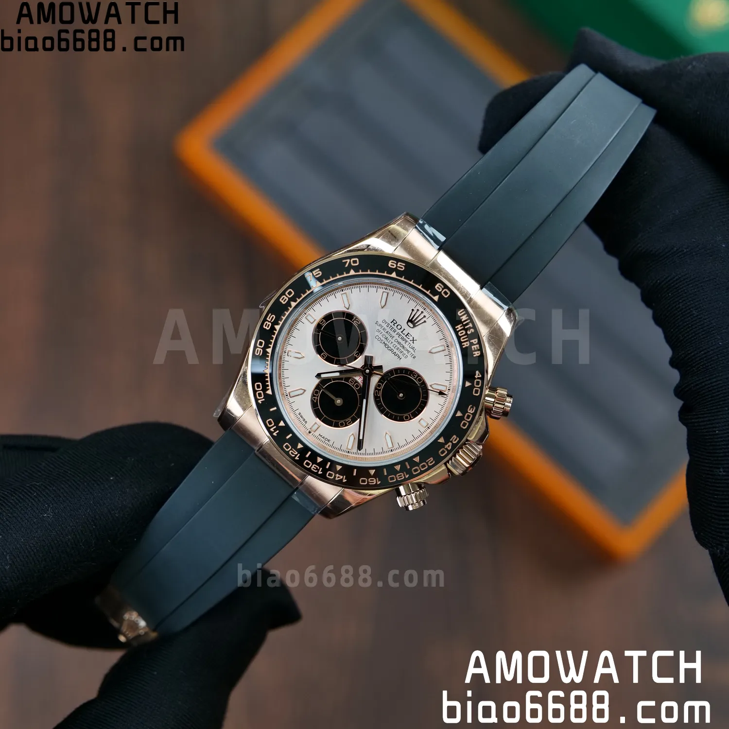 Rolex Daytona 126515 RG UFO 1:1 Best Edition RG Dial on Oysterflex Strap UF4131 (Free Sprung) 60 5b4db75d738cd26 阿默表行AmoWatch