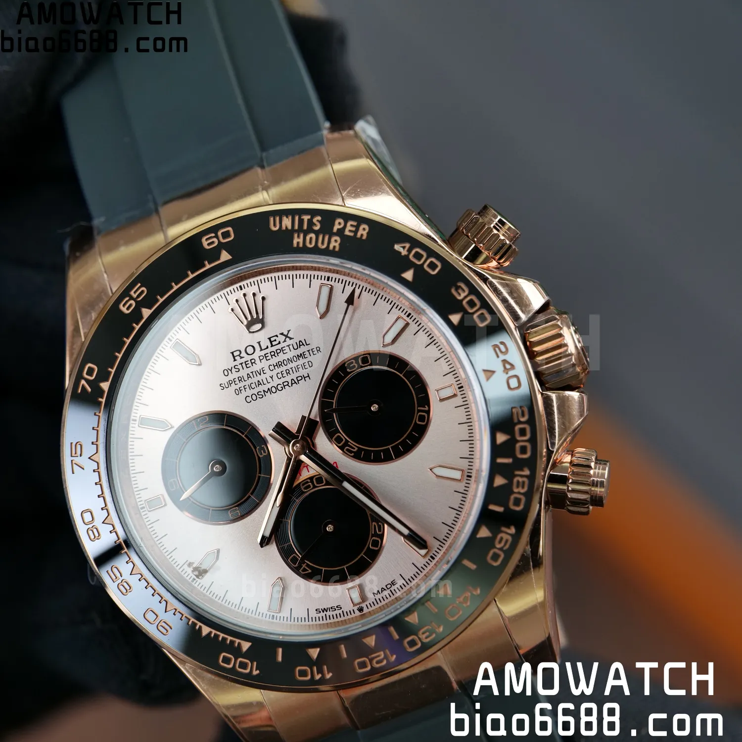 Rolex Daytona 126515 RG UFO 1:1 Best Edition RG Dial on Oysterflex Strap UF4131 (Free Sprung) 72 5ef3a043d47e937 阿默表行AmoWatch