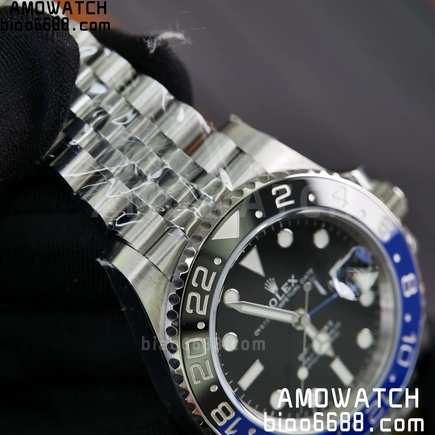 Rolex GMT-Master II 126710 BLRO Blue/Black Ceramic ARF Factory 1:1 Best Edition on Jubilee Bracelet DD3285 V2 73 67c5da6a43eae32 AMO Watch