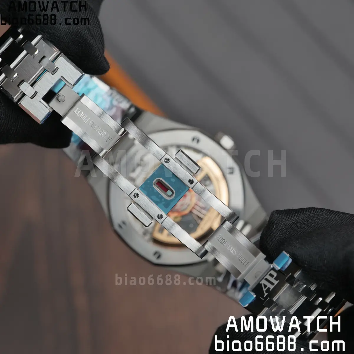 AP Royal Oak 41mm 15510ST SS DDF 1:1 Best Edition Black Dial on SS Bracelet SA4302 Super Clone 87 6e725b5b23d89d5 AMO Watch