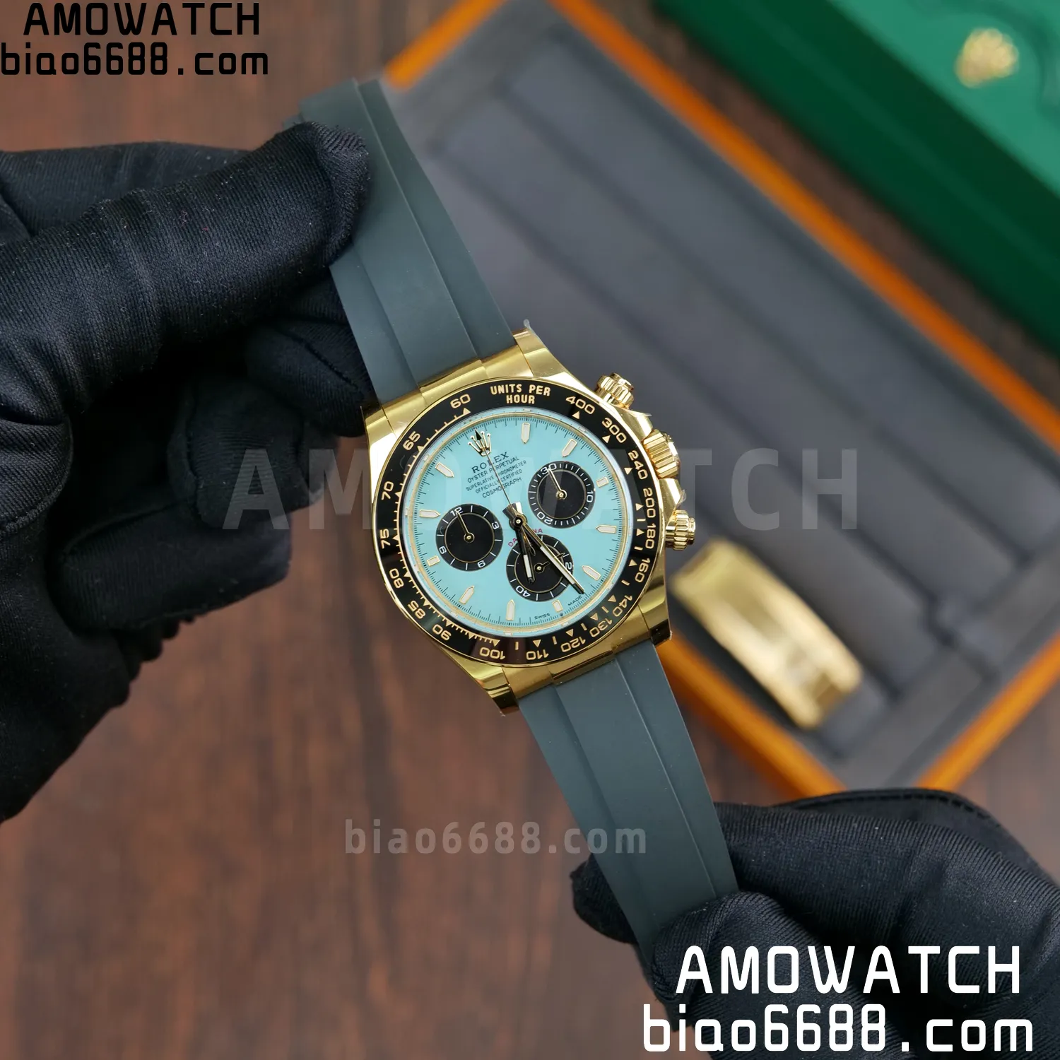Rolex Daytona 126518 YG ARF 1:1 Best Edition Tiffany Stick Dial on Oysterflex Strap DD4131 V2 (Weighted) 160g 60 718ed6ff15443e4 阿默表行AmoWatch