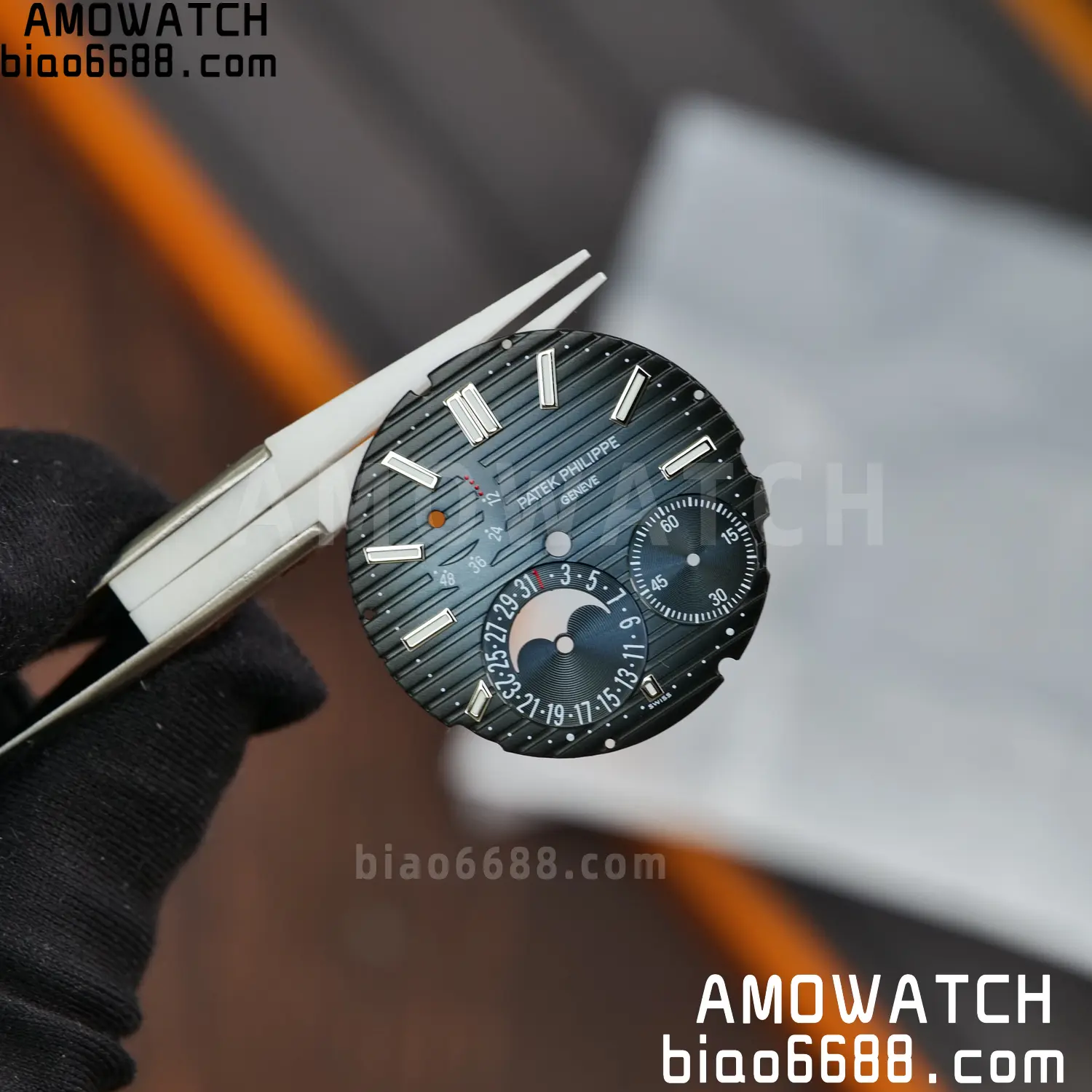 PP Nautilus 5712 SW Factory Blue Dial V4 27 7702598674234d4 阿默表行AmoWatch