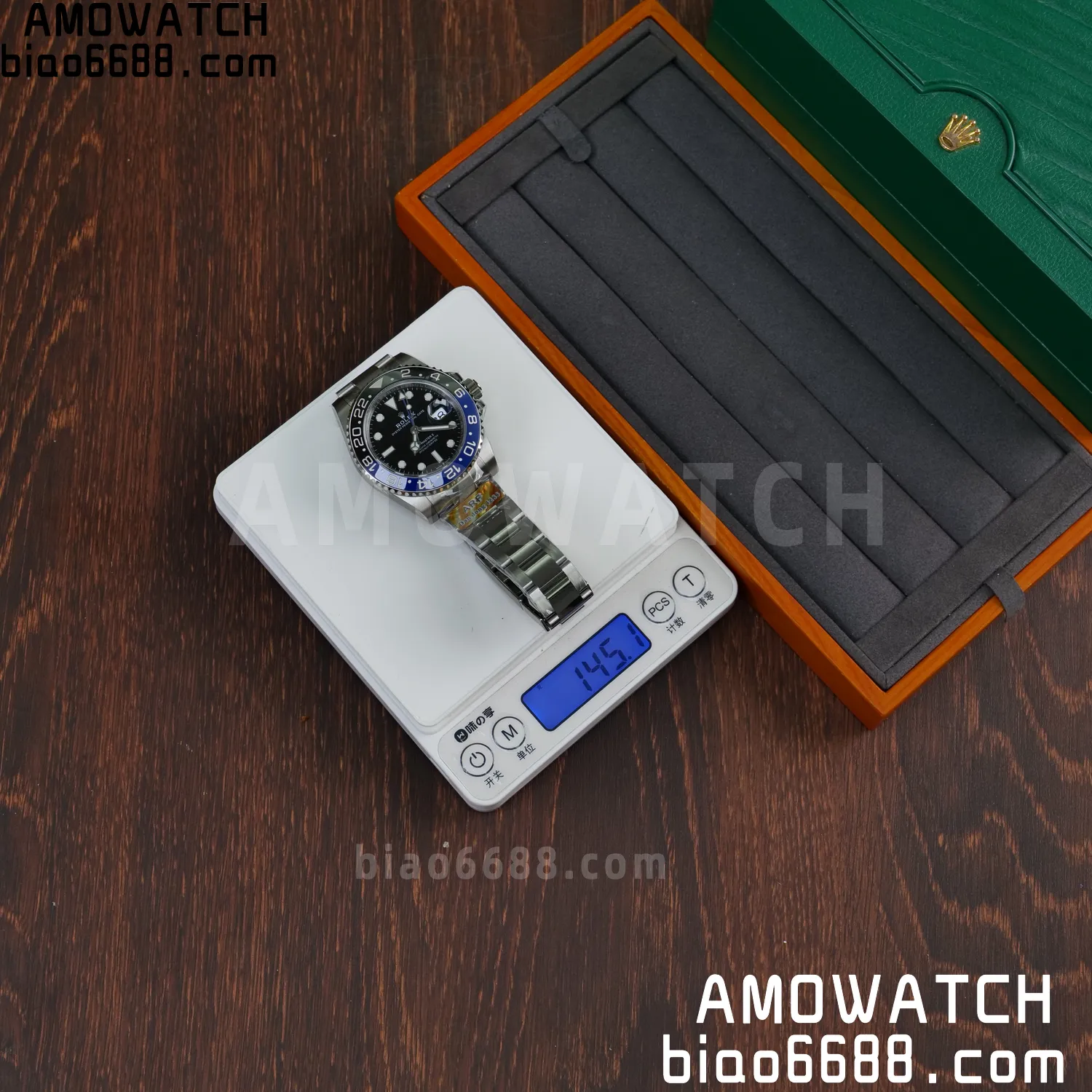 Rolex GMT-Master II 126710 BLRO Blue/Black Ceramic ARF Factory 1:1 Best Edition on Oyster Bracelet DD3285 V2 61 782ccaa3e432b86 AMO Watch