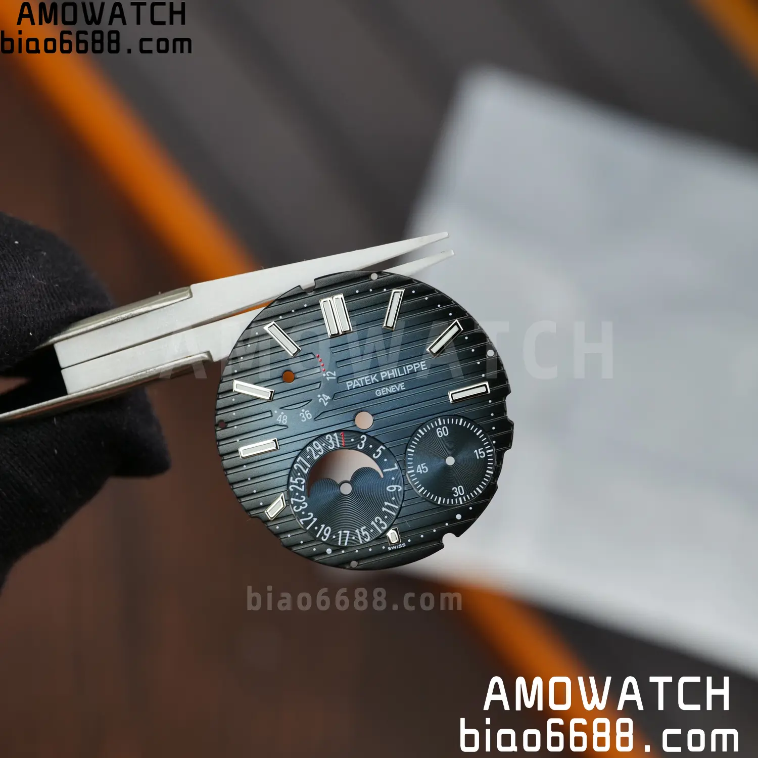 PP Nautilus 5712 SW Factory Blue Dial V4 28 84193448dda8508 阿默表行AmoWatch