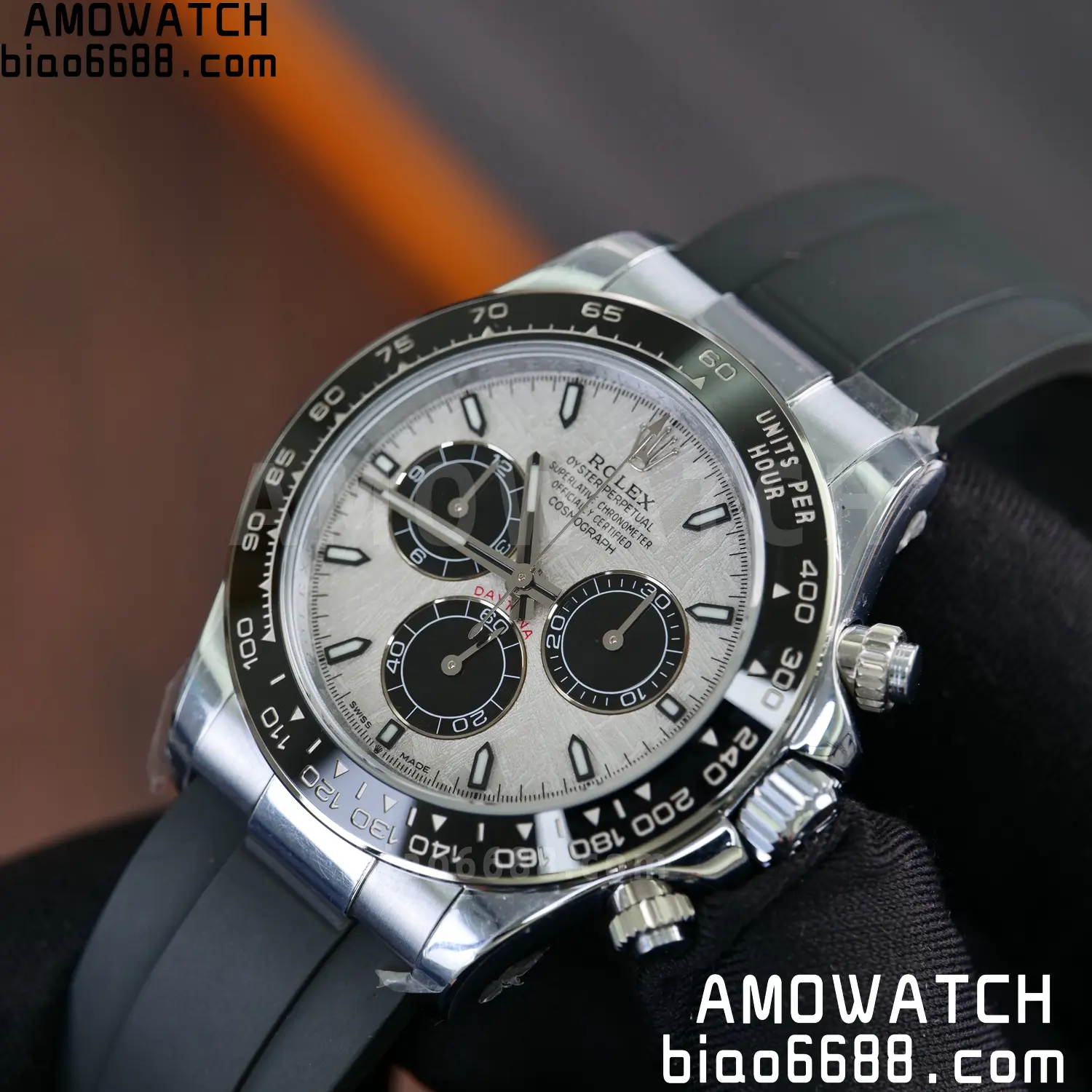 Rolex Daytona 126519 SS UFO 1:1 Best Edition Meteorite Dial on Oysterflex Strap UF4131 (Free Sprung) 74 88731a873b75f02 阿默表行AmoWatch