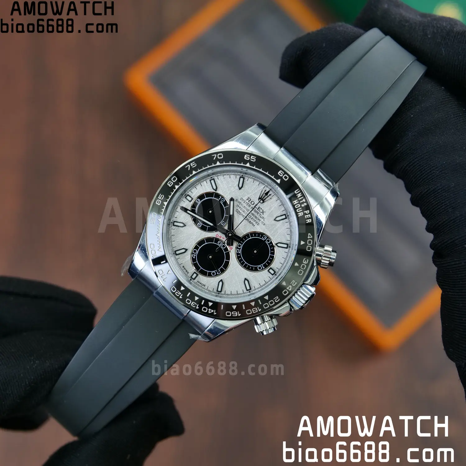 Rolex Daytona 126519 SS UFO 1:1 Best Edition Meteorite Dial on Oysterflex Strap UF4131 (Free Sprung) 64 8ad3c744d2b51aa 阿默表行AmoWatch