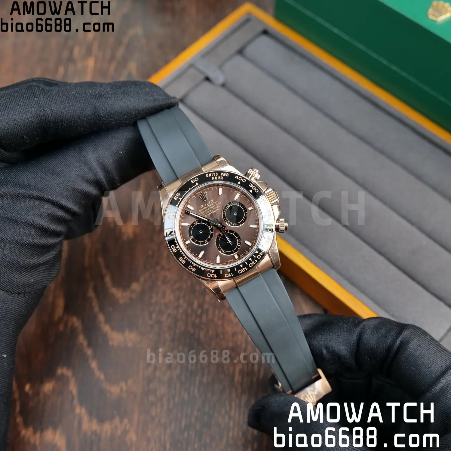 Rolex Daytona 126515 RG UFO 1:1 Best Edition RG Dial on Oysterflex Strap UF4131 (Free Sprung) 70 8d452687051b60f AMO Watch