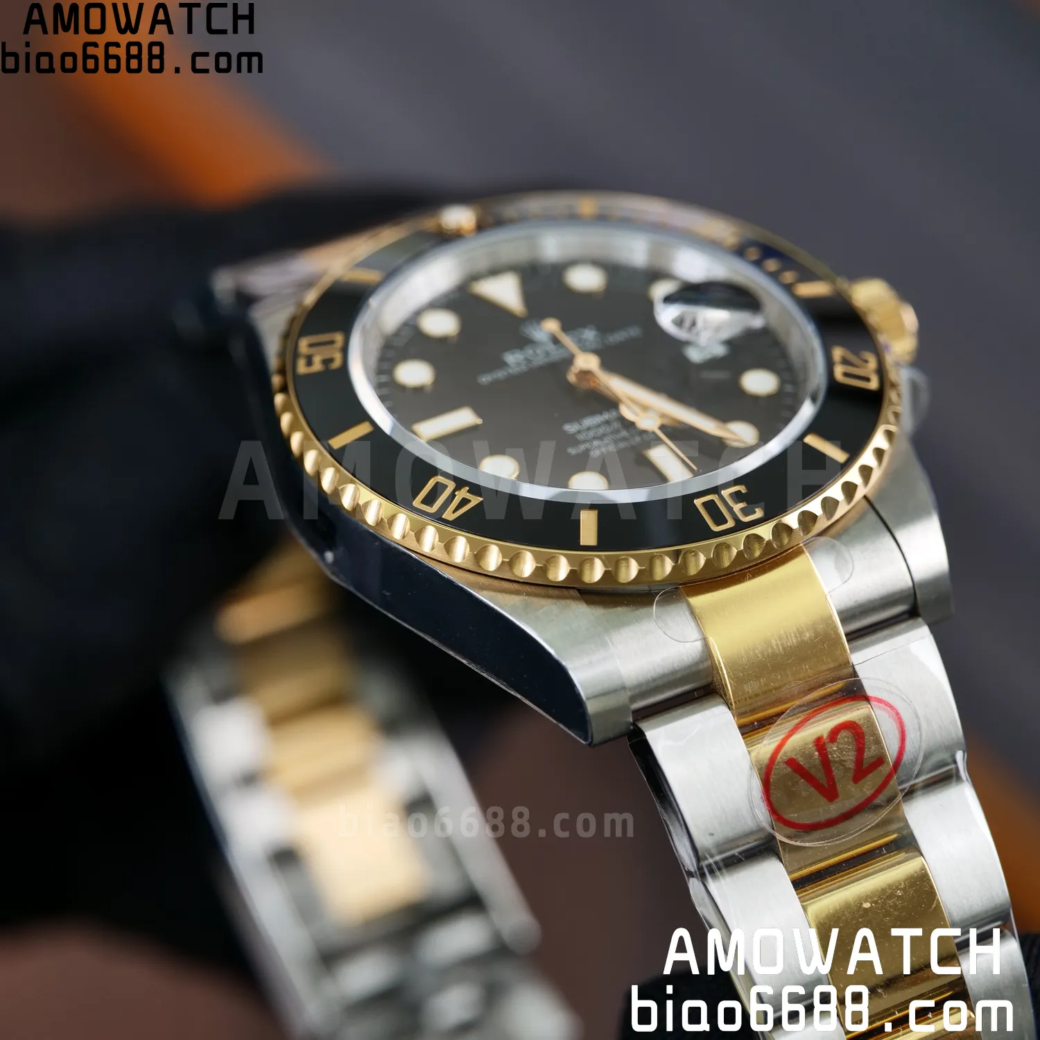 Rolex Submariner 126613 LN SS/YG Black Ceramic 904L Steel VSF 1:1 Best Edition V2 176g 71 9073b97db0a4816 AMO Watch