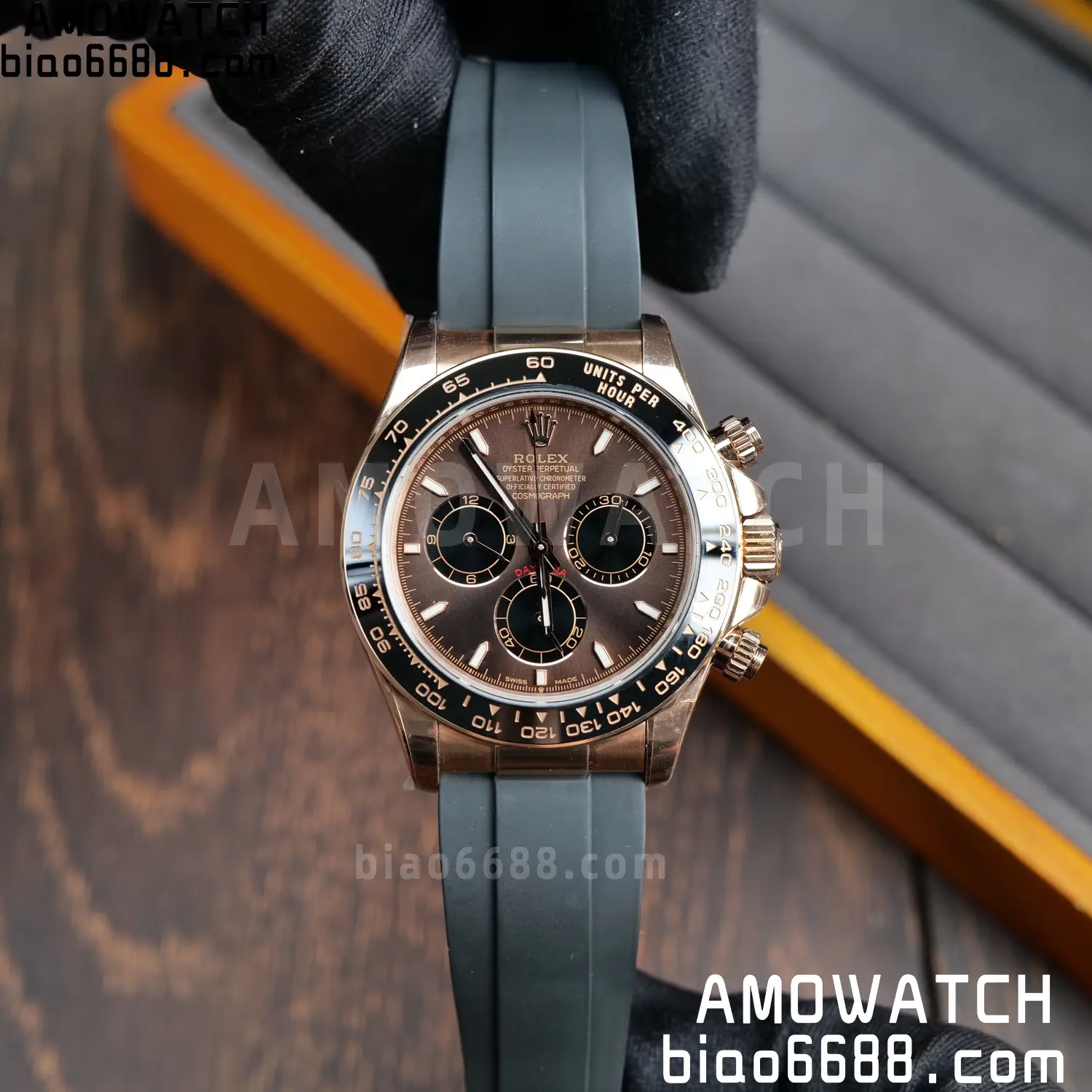 Rolex Daytona 126515 RG UFO 1:1 Best Edition RG Dial on Oysterflex Strap UF4131 (Free Sprung) 75 936853f1c95a7f5 AMO Watch