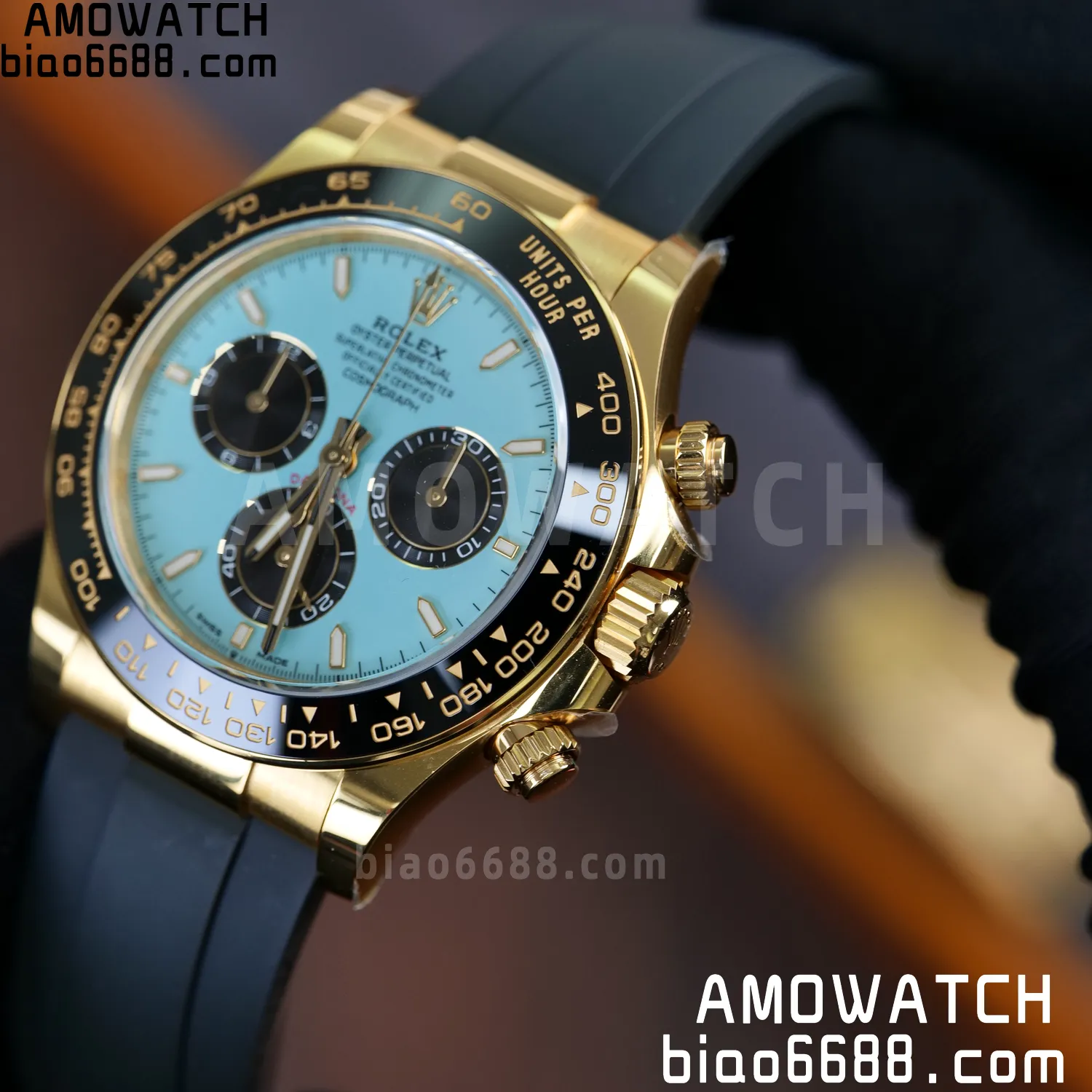 Rolex Daytona 126518 YG ARF 1:1 Best Edition Tiffany Stick Dial on Oysterflex Strap DD4131 V2 (Weighted) 160g 70 9f710a68d80558a 阿默表行AmoWatch