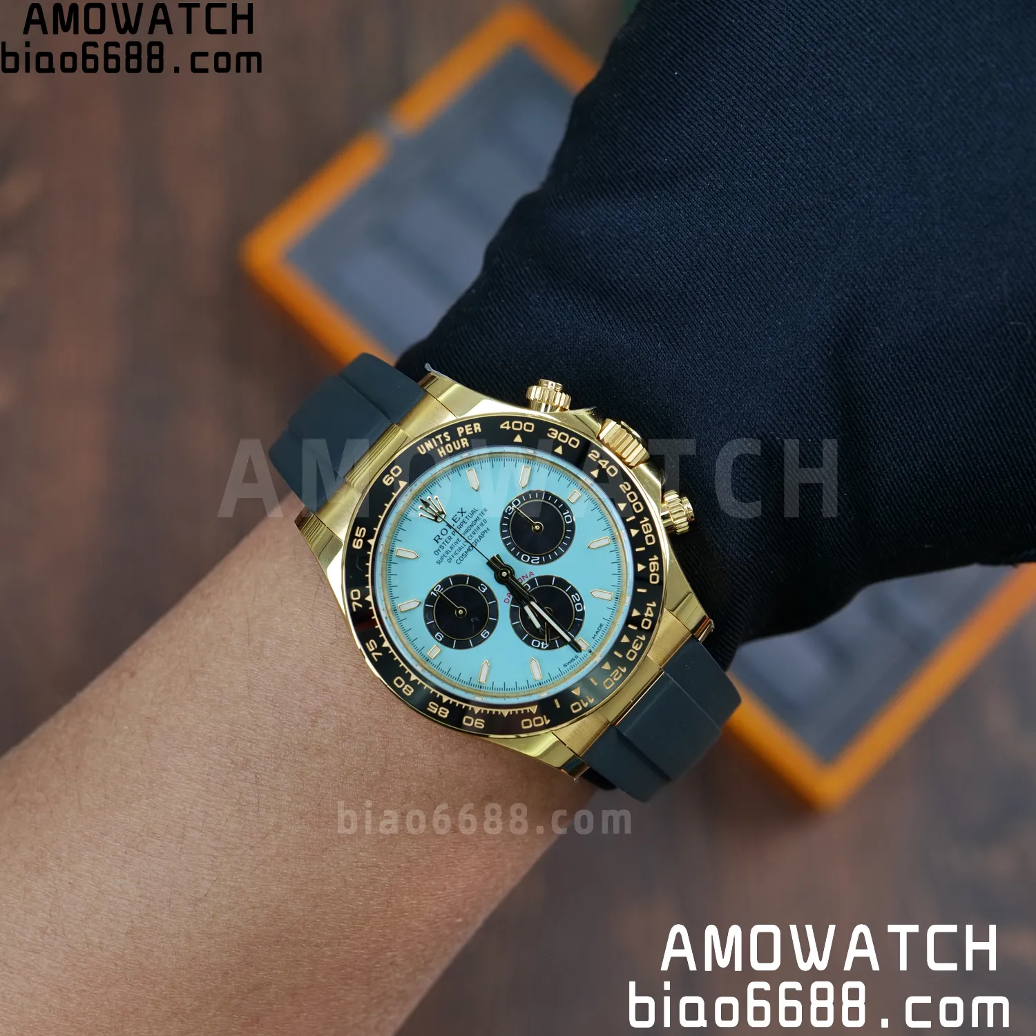 Rolex Daytona 126518 YG ARF 1:1 Best Edition Tiffany Stick Dial on Oysterflex Strap DD4131 V2 (Weighted) 160g 83 9ff41dd16b72cd4 阿默表行AmoWatch