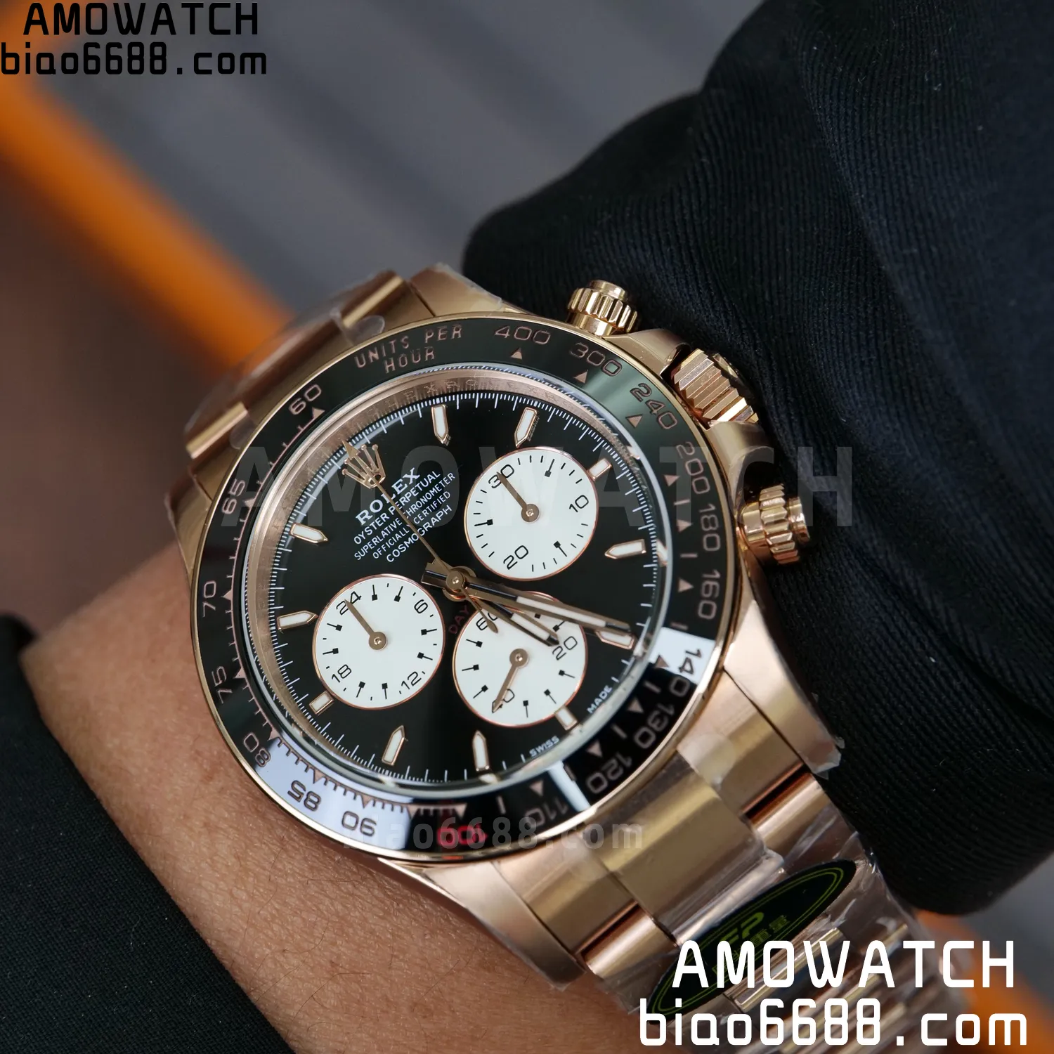 Rolex Daytona Le Mans CBDF 1:1 Best Edition on RG Brcelet 4132 210g 94 b3ac8fa94c39fd6 阿默表行AmoWatch