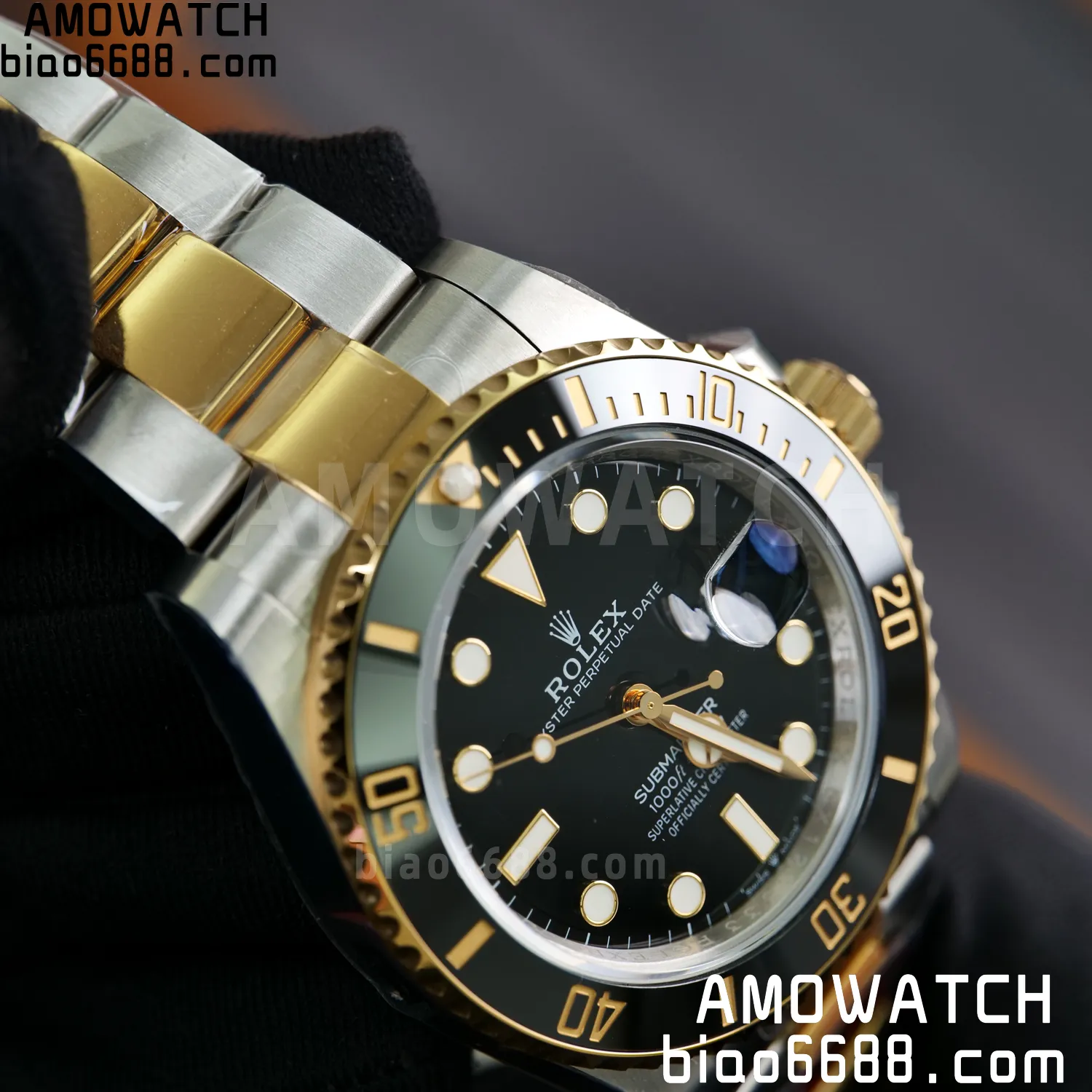 Rolex Submariner 126613 LN SS/YG Black Ceramic 904L Steel VSF 1:1 Best Edition V2 176g 76 b69d5a4ace342c8 AMO Watch